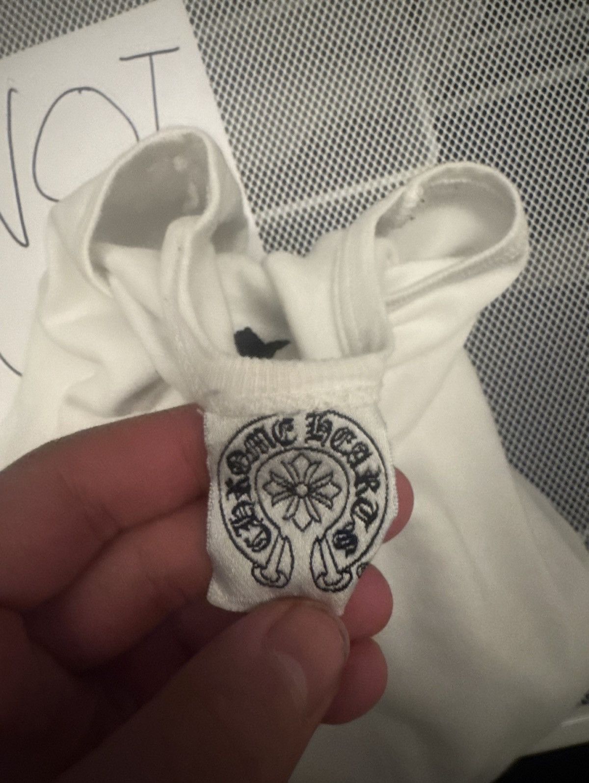 Chrome Hearts Vintage Chrome Hearts Shirt Plus And Dagger Motif 1999 Rare Size US L / EU 52-54 / 3 - 6 Thumbnail