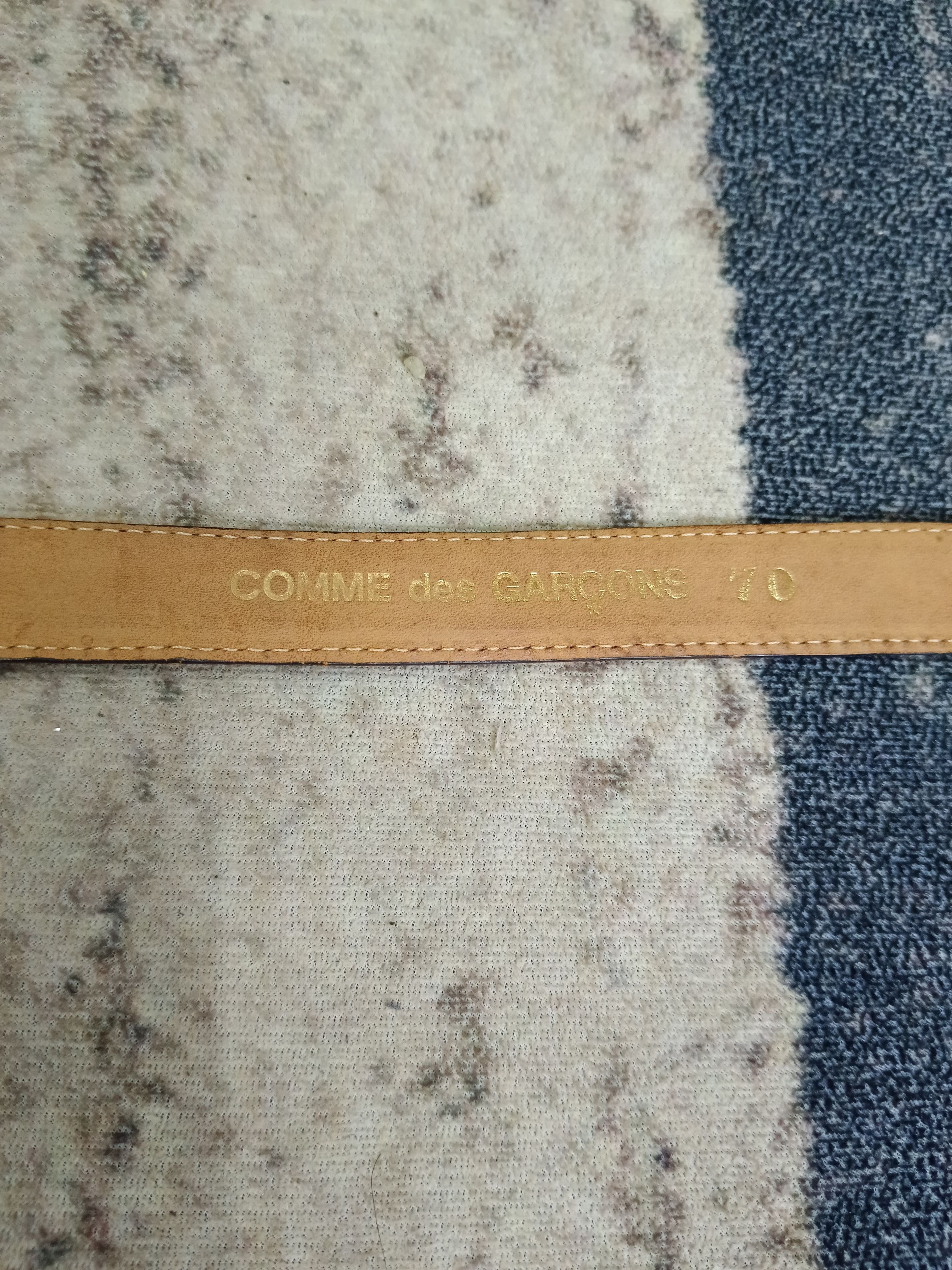 Comme des Garcons CDG CROCODILE LEATHER BELT | Grailed