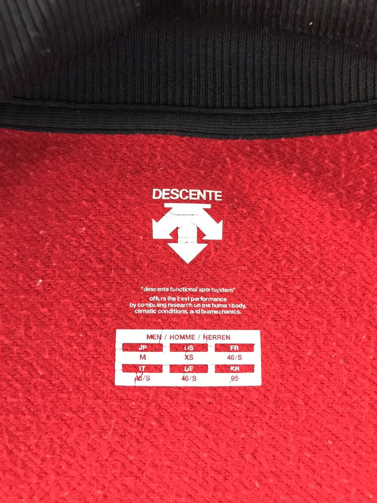 Descente Vintage Sweater Descente Move Sport Zipper Style Size US M / EU 48-50 / 2 - 9 Thumbnail