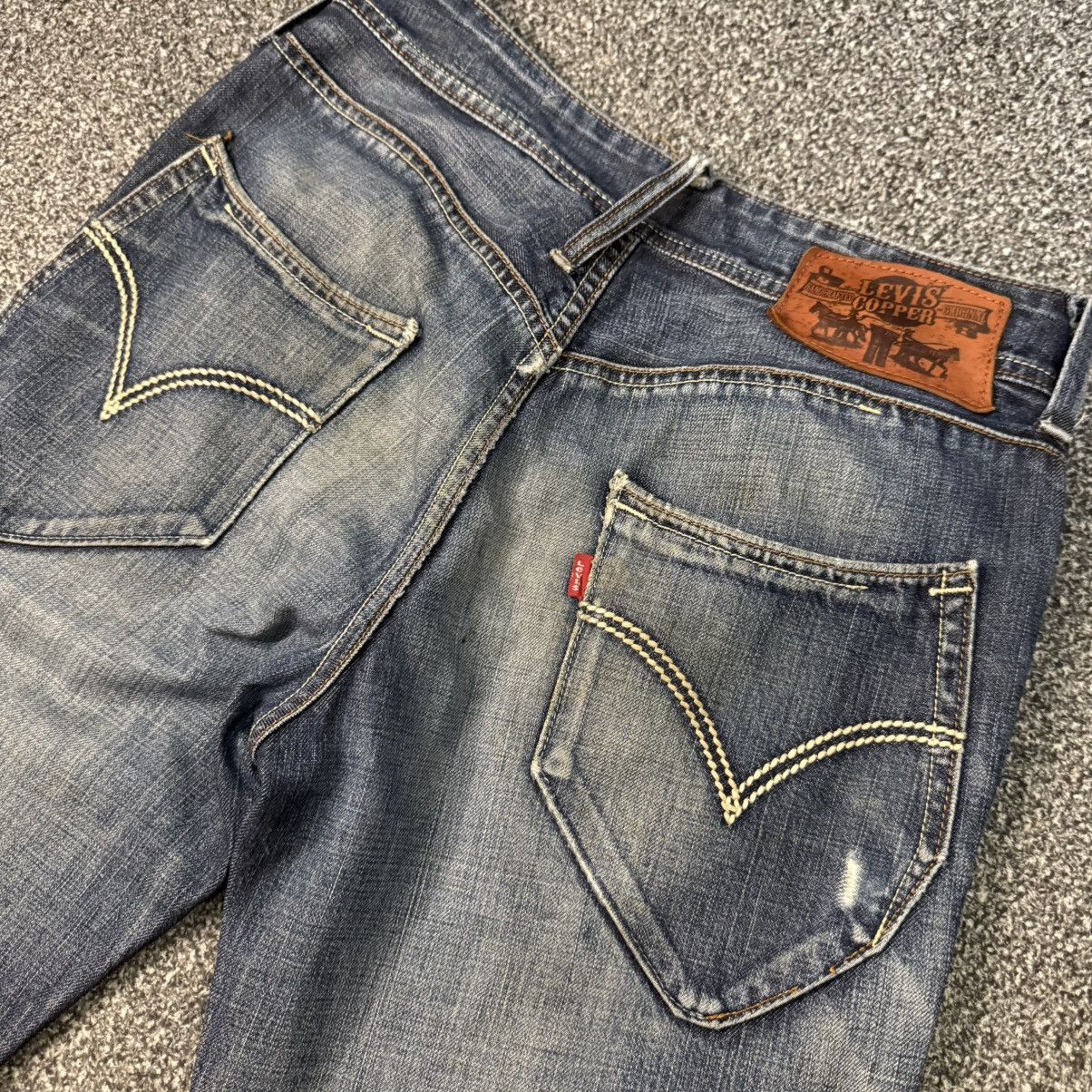 14th Addiction 🔥Archive Distressed Levis Cooper Jeans Size US 30 / EU 46 - 4 Thumbnail