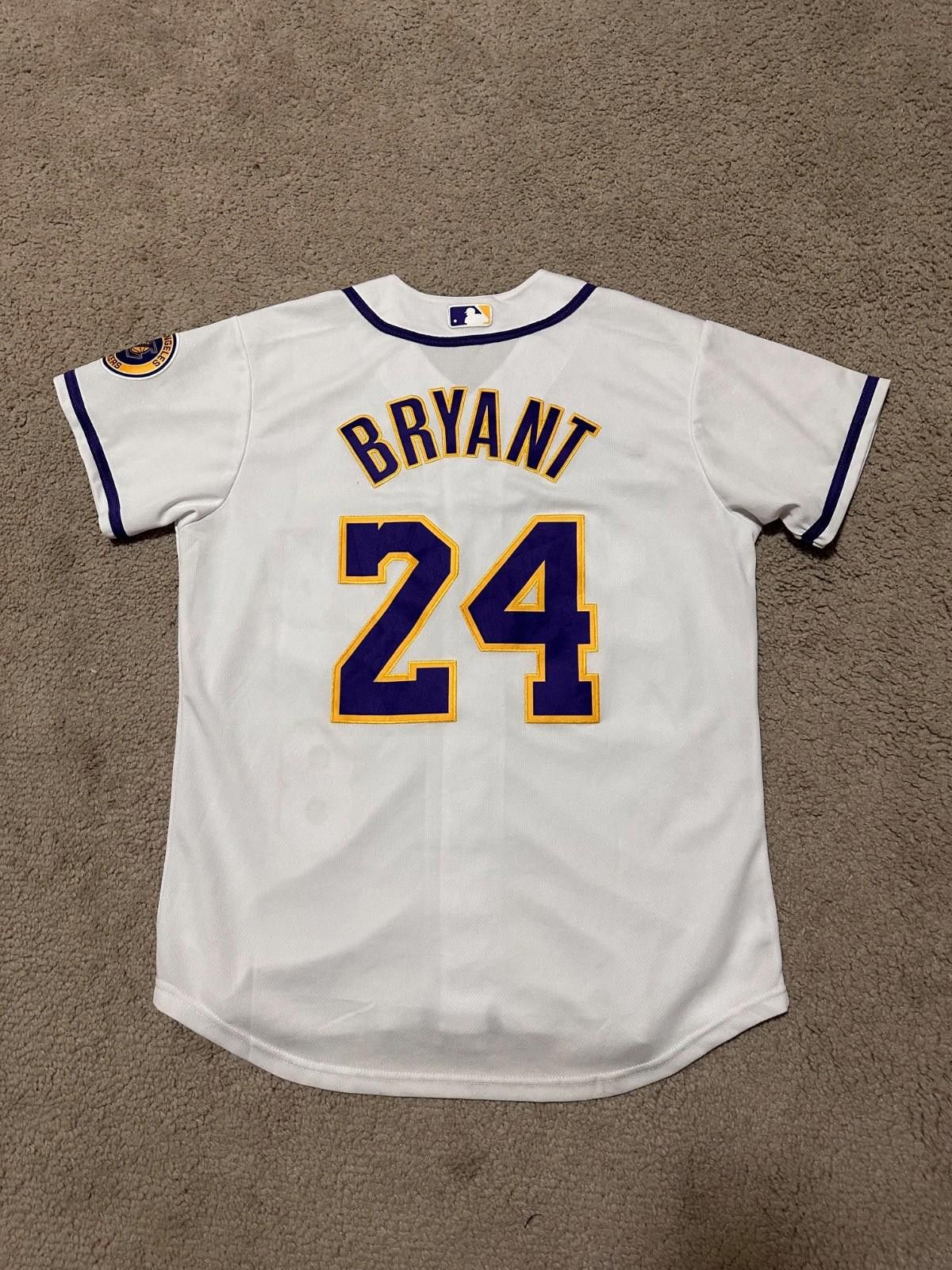 Nike Kobe Bryant Nike Los Angeles Lakers NBA Baseball Jersey Size ONE SIZE - 6 Thumbnail
