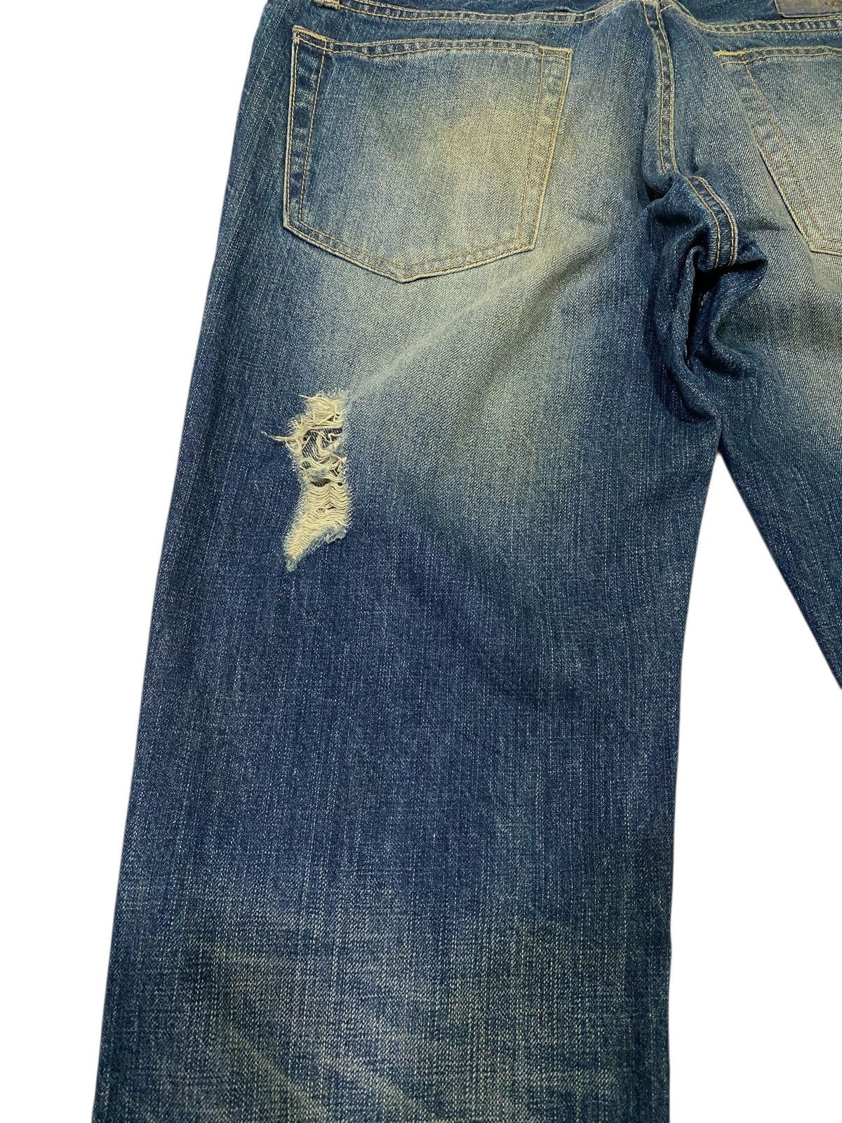 PPFM Japanese brand X ppfm distressed jeans Size US 34 / EU 50 - 15 Thumbnail