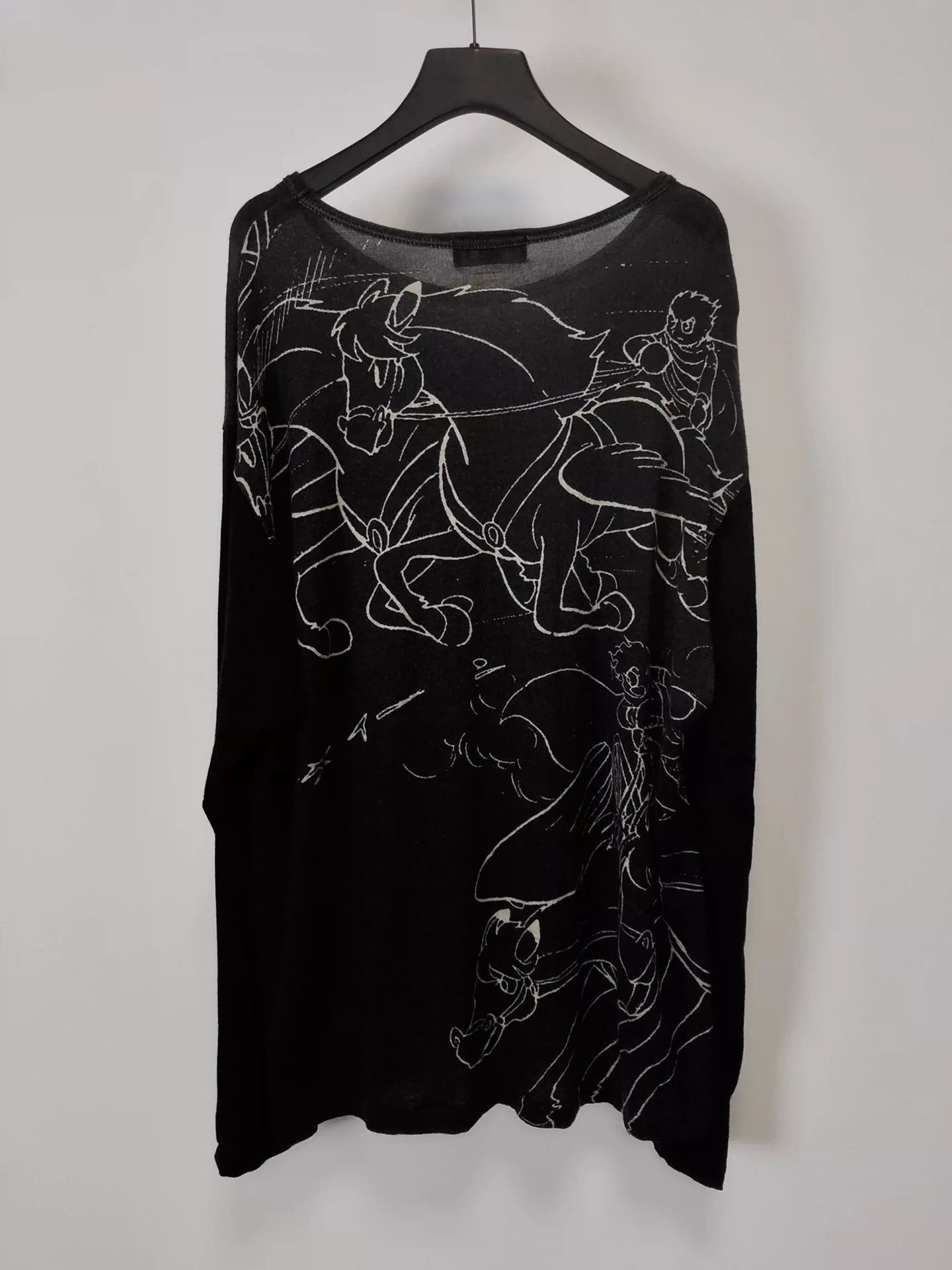Yohji Yamamoto Yohji Yamamoto artificial human 009 cut to replace sweater- Size US L / EU 52-54 / 3 - 2 Thumbnail