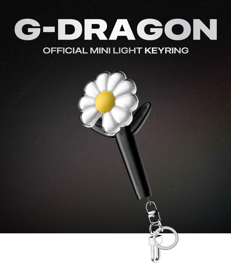 peaceminusone G-Dragon Official MINI LIGHT KEYRING Size ONE SIZE - 2 Thumbnail