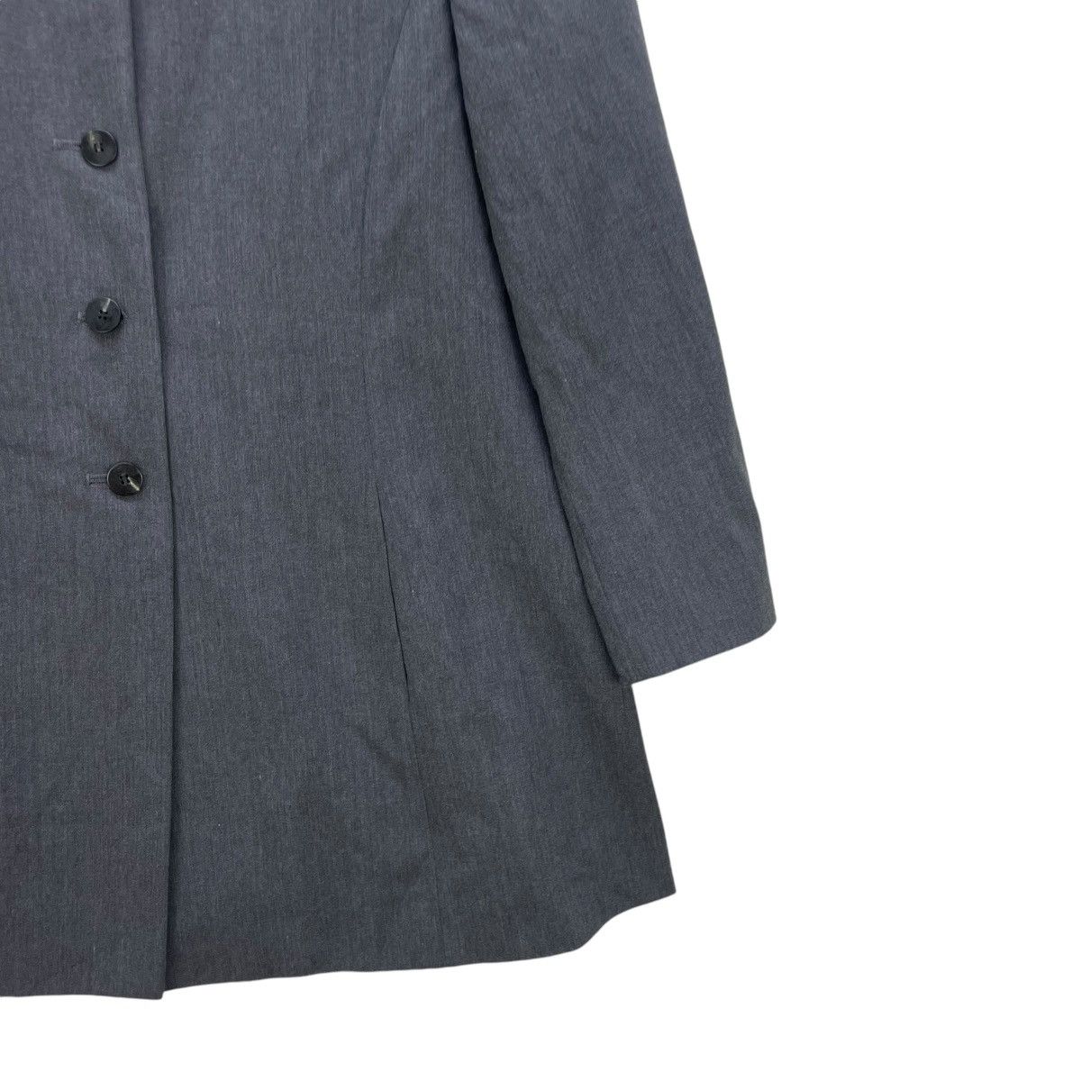 Burberry × Vintage Vintage Burberrys Collar Less Jacket Size M / US 6-8 / IT 42-44 - 4 Thumbnail