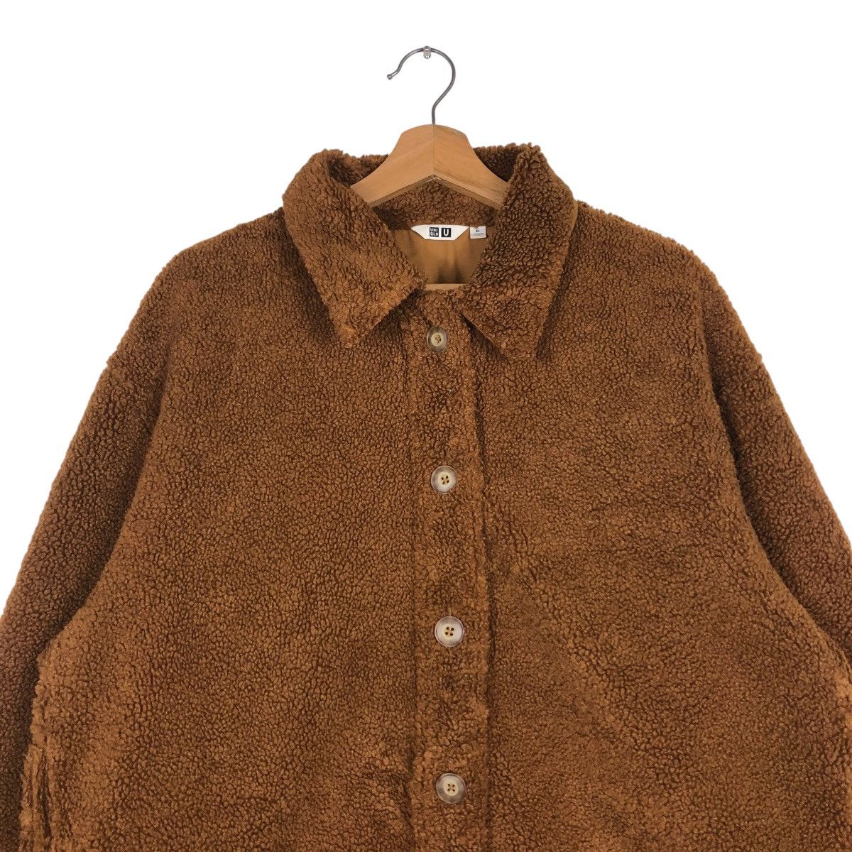Japanese Brand 🔥VINTAGE BUTTON FLEECE JACKET UNIQLO UNDERCOVER Size US XL / EU 56 / 4 - 5 Thumbnail