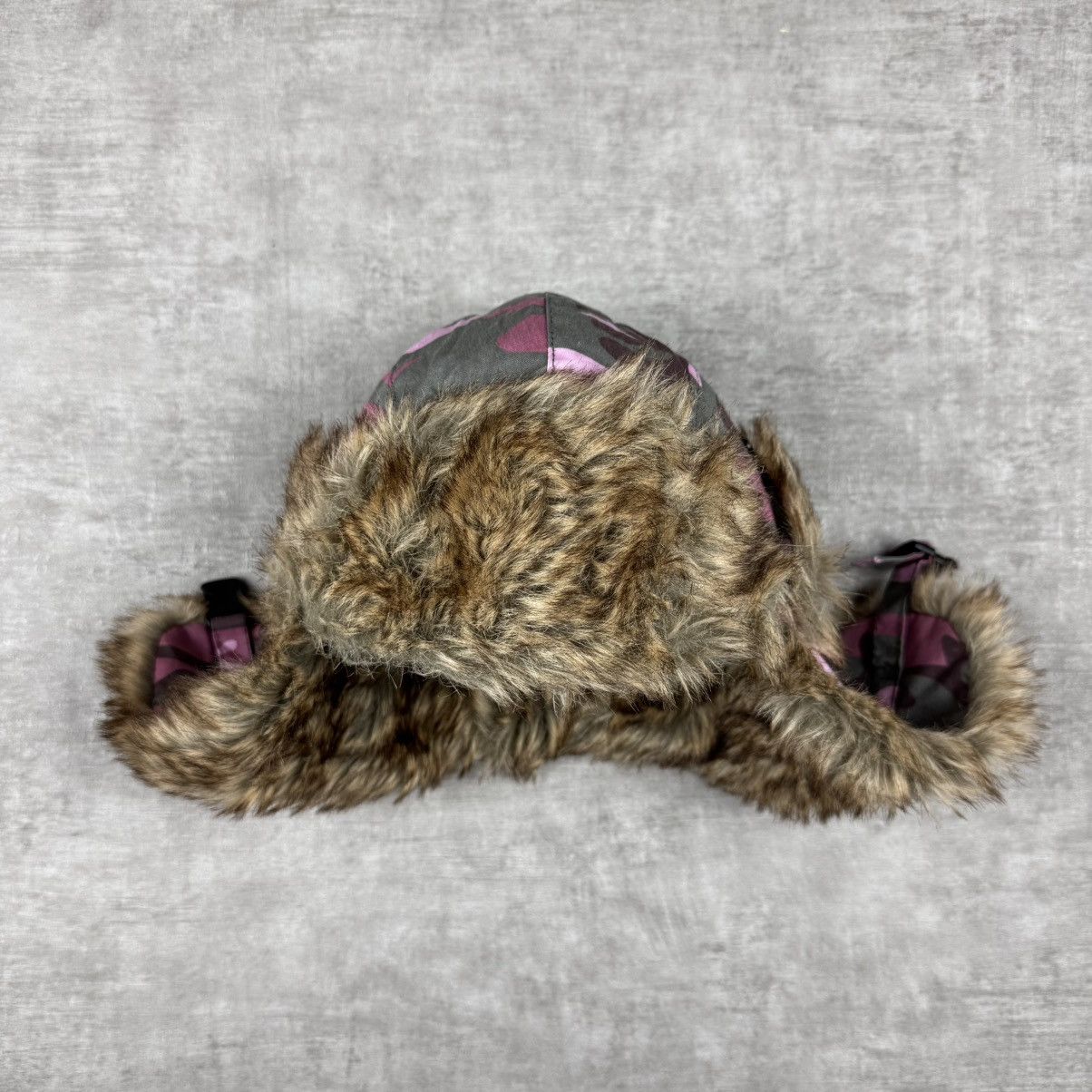 Other Y2K Pink Camo Ushanka Size ONE SIZE - 11 Thumbnail