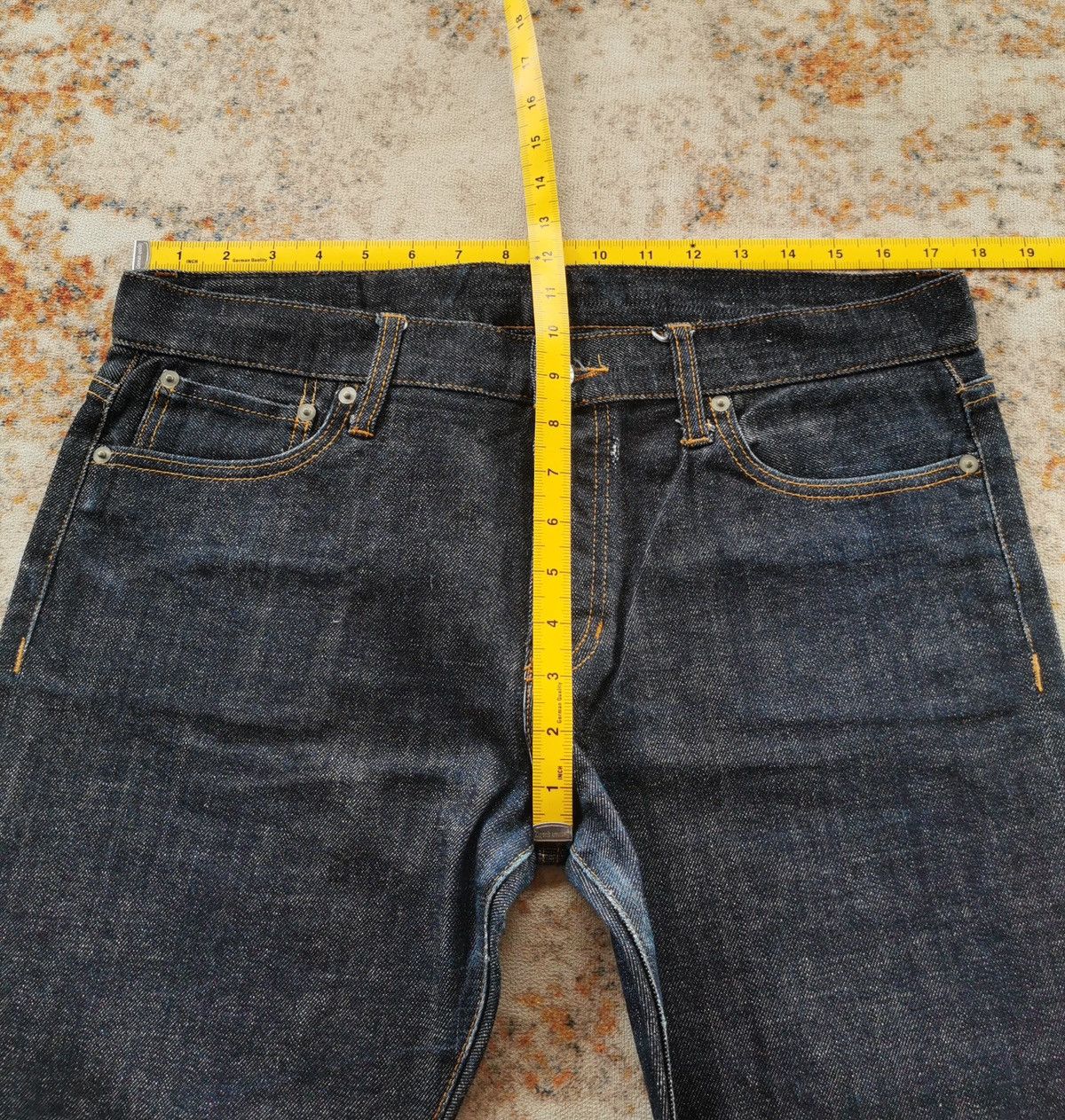 Japanese Brand × Jean Stooge Selvedge Denim Jeans Size US 35 - 10 Thumbnail