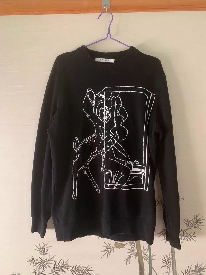 Givenchy Givenchy Sketch Deer Hoodie 2506-Nextarrow Size US XS / EU 42 / 0 - 1 Thumbnail