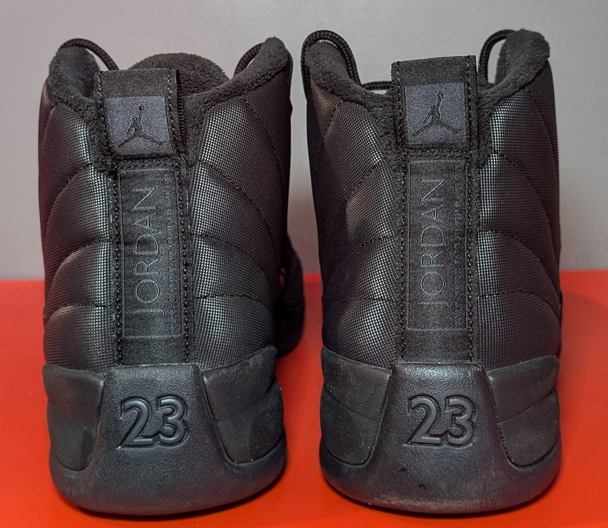 Jordan Brand Size 13 - Air Jordan 12 Retro Winterized Triple Black Size US 13 / EU 46 - 5 Thumbnail