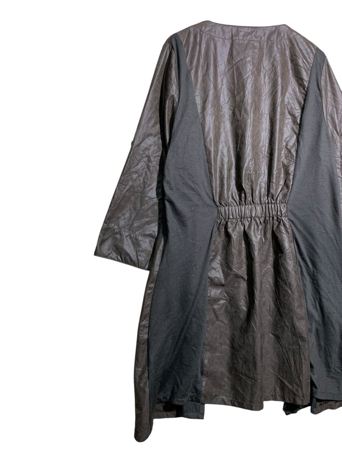Longchamp 🔥LONGCHAMP ONE BUTTON MIDI DRESS POLY/RAYON Size L / US 10 / IT 46 - 6 Thumbnail