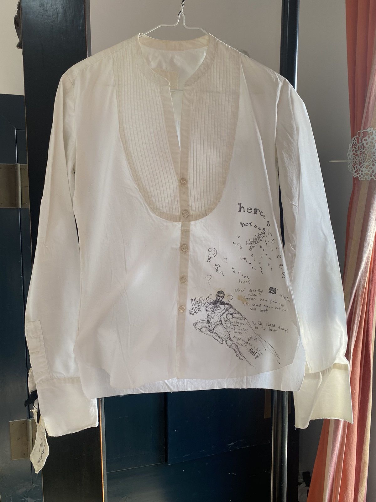 Greg Lauren greg lauren 1/1 drawing shirt Size US S / EU 44-46 / 1 - 1 Thumbnail