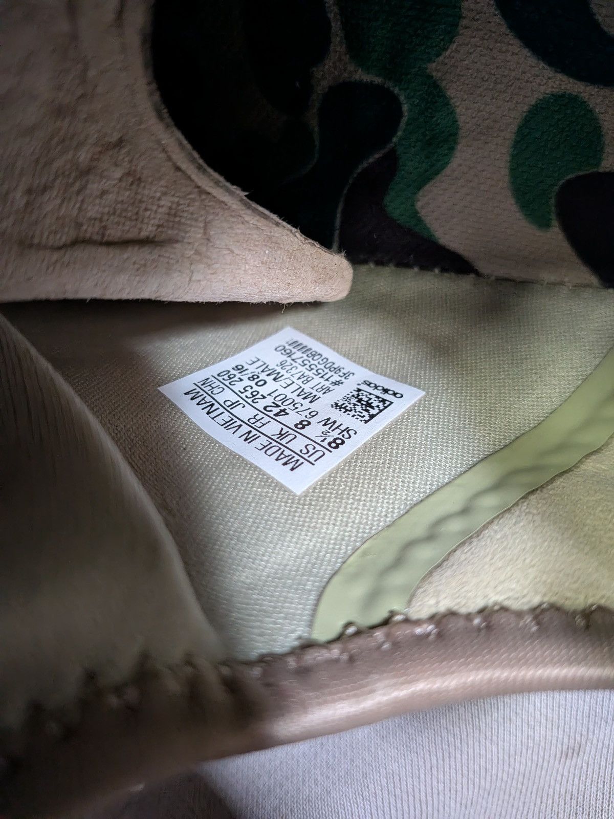 Adidas adidas NMD R1 A Bathing Ape Bape Green Camo BA7326 US8.5 Size US 8.5 / EU 41-42 - 9 Thumbnail