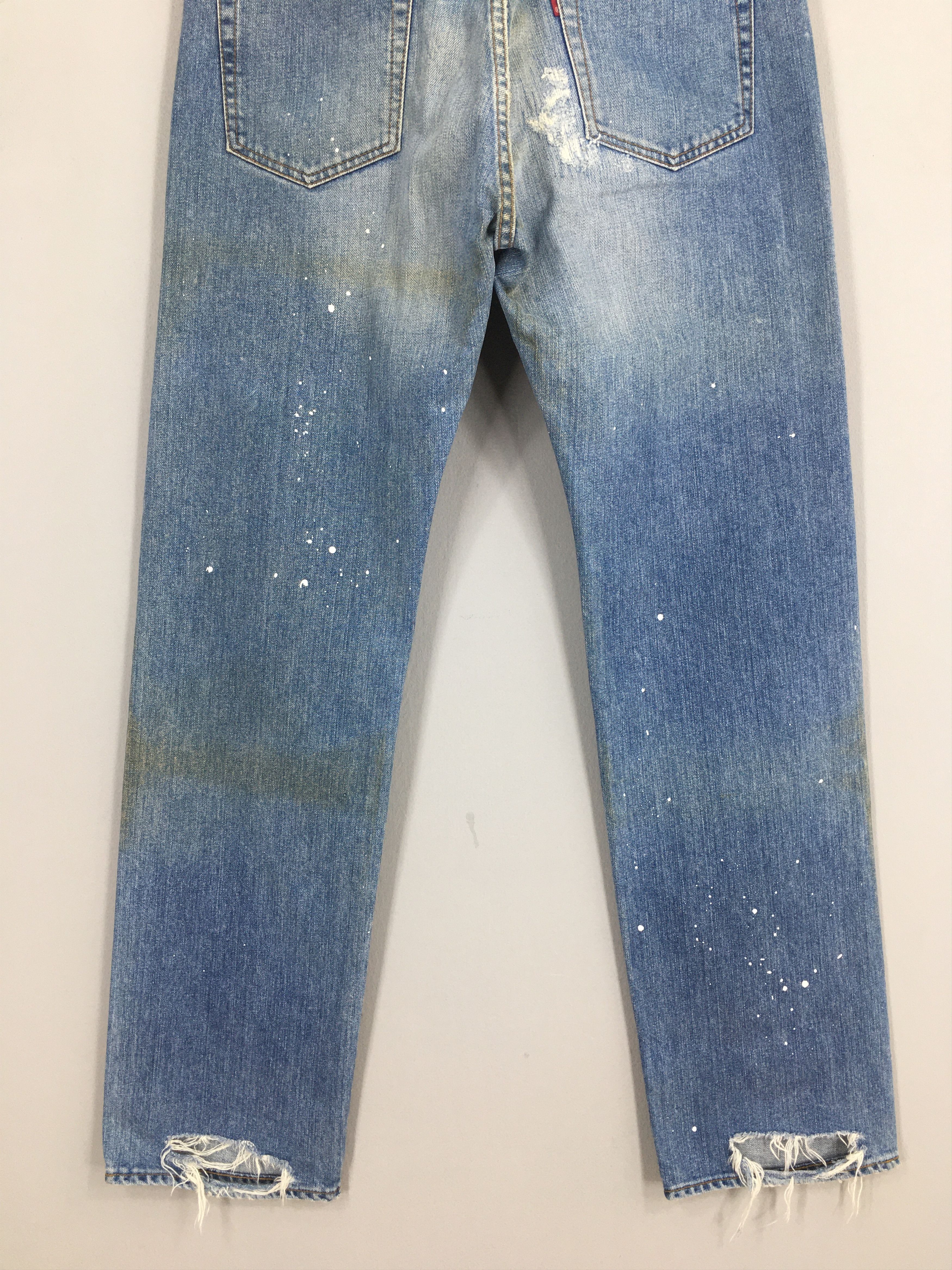 Eternal Size 31x31.5 Vintage Eternal Low Rise Distressed Jeans S551 Size US 31 - 10 Thumbnail