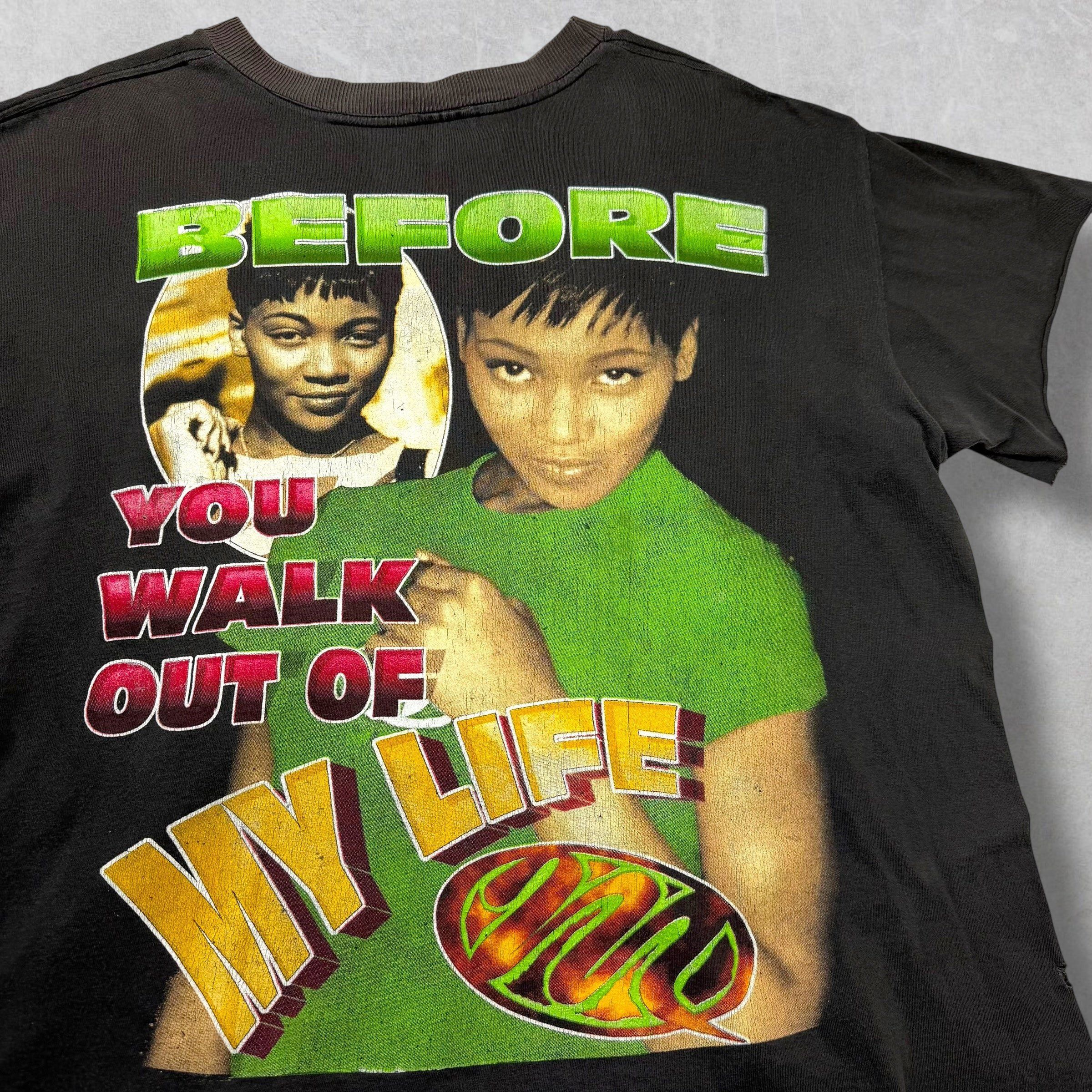 Vintage Vintage Monica Before You Walk Out of My Life Rap Style Tee Size US XXL / EU 58 / 5 - 3 Thumbnail