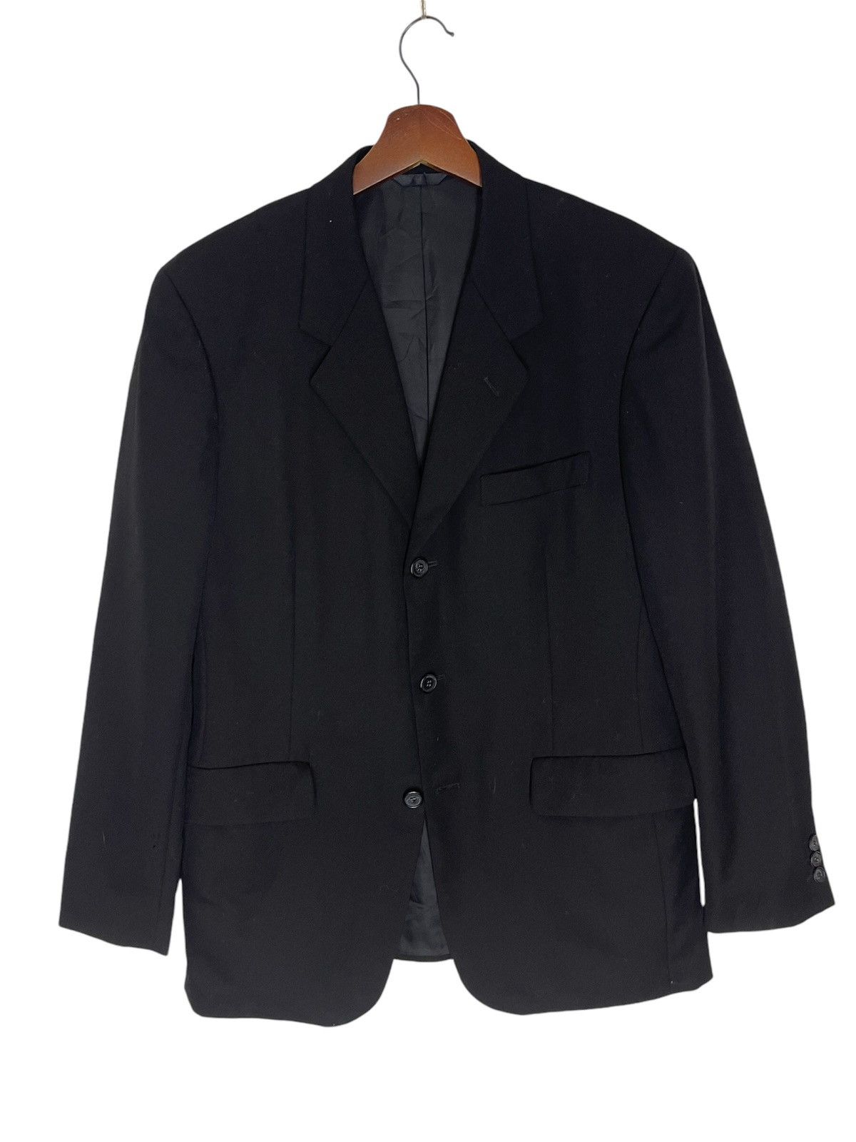 Yohji Yamamoto VINTAGE AGAINST ALL RISK by YOHJI YAMAMOTO SIGNATURE BLAZER Size 38L - 1 Thumbnail