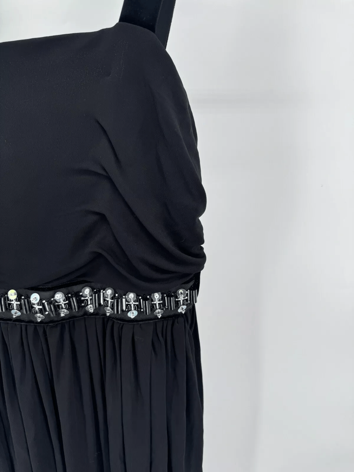 Dolce & Gabbana D&G Square Neckline Knee-Length Dress Size M US6 IT 42 Size M / US 6-8 / IT 42-44 - 7 Thumbnail