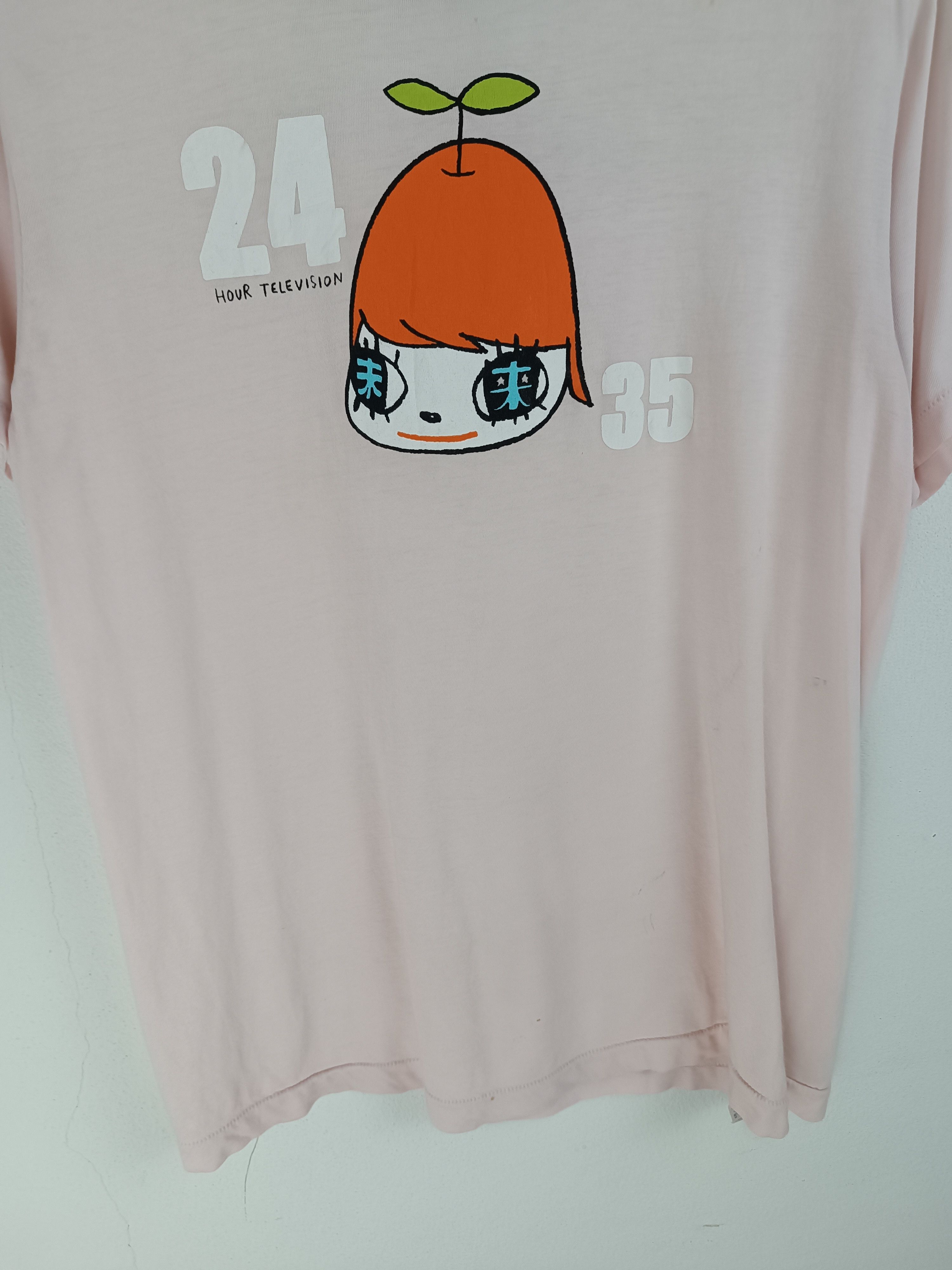 Japanese Brand THRASHED FADED VINTAGE 90'S 24 HOUR TELEVISION VERY RARE Size US M / EU 48-50 / 2 - 6 Thumbnail