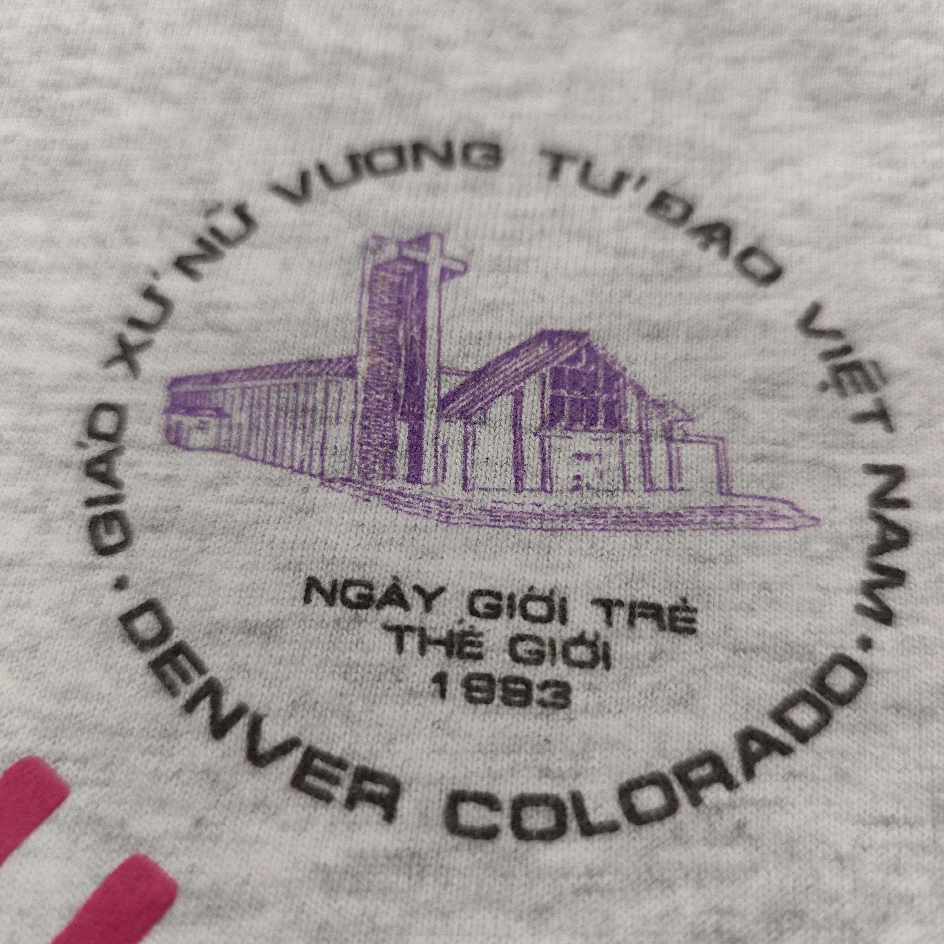 Fruit Of The Loom × Vintage WORLD YOUTH DAY 1993 X ROMAN CATHOLIC CHURCH POPE JOHN II Size US XL / EU 56 / 4 - 8 Thumbnail