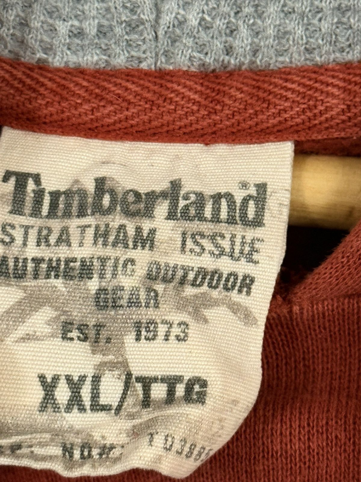 Timberland Timberland Brick Paint Tree Logo Hoodie Sweatshirt XXL 2XL Size US XXL / EU 58 / 5 - 5 Thumbnail