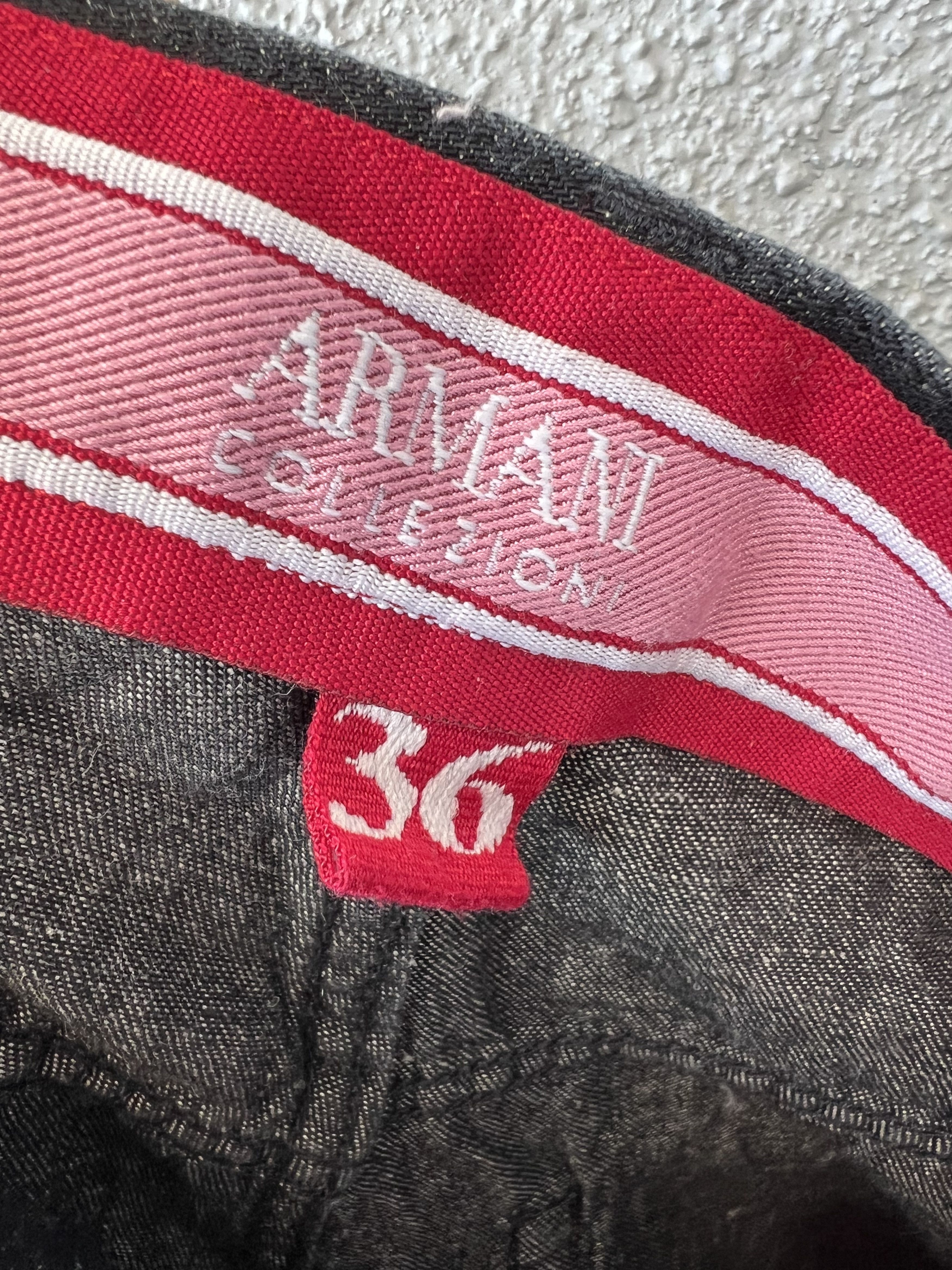 Armani Collezioni Armani Collezioni Denim Jeans 36 Size US 36 / EU 52 - 6 Thumbnail