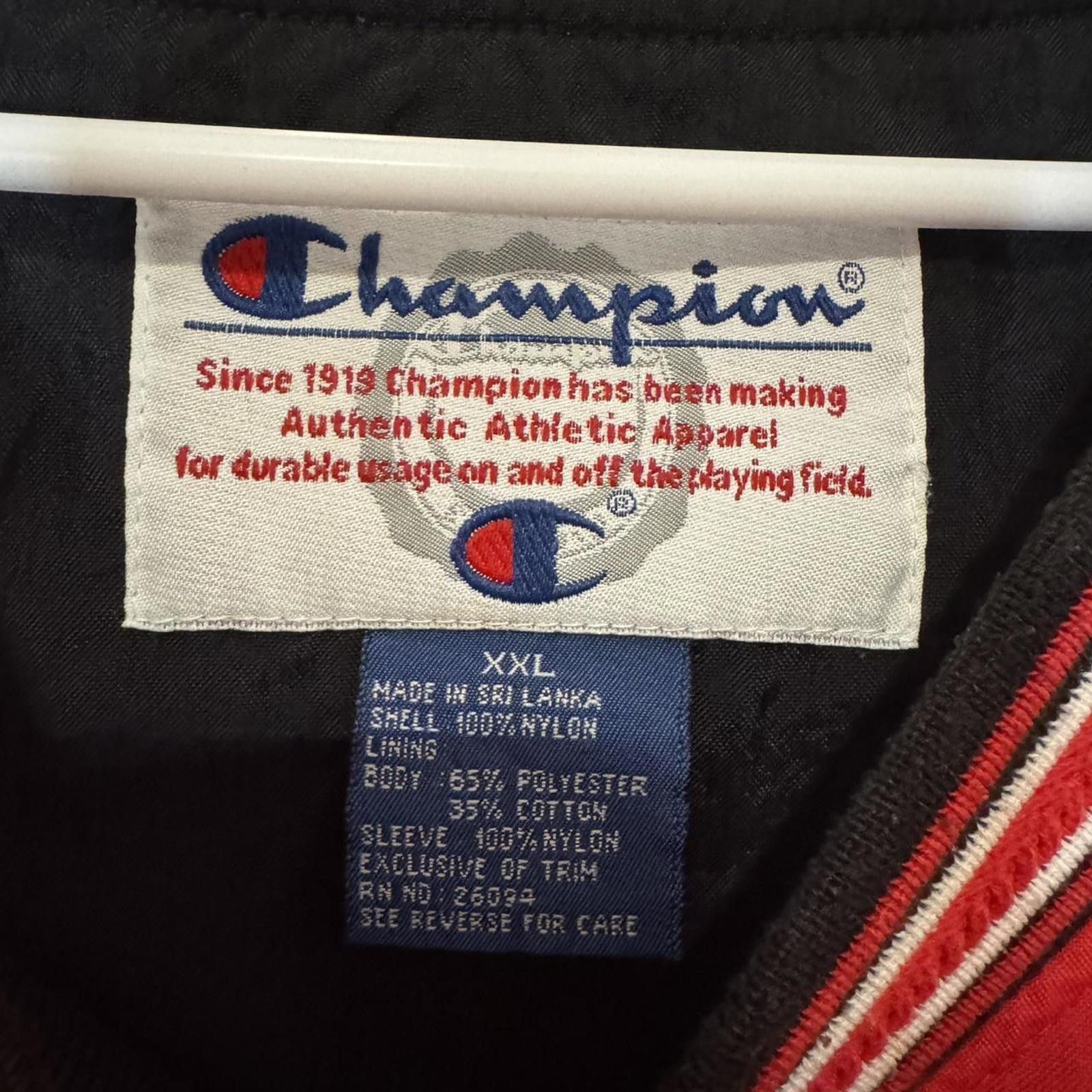 Champion Champion Ohio State Buckeyes red and black windbreaker Size US XXL / EU 58 / 5 - 5 Thumbnail