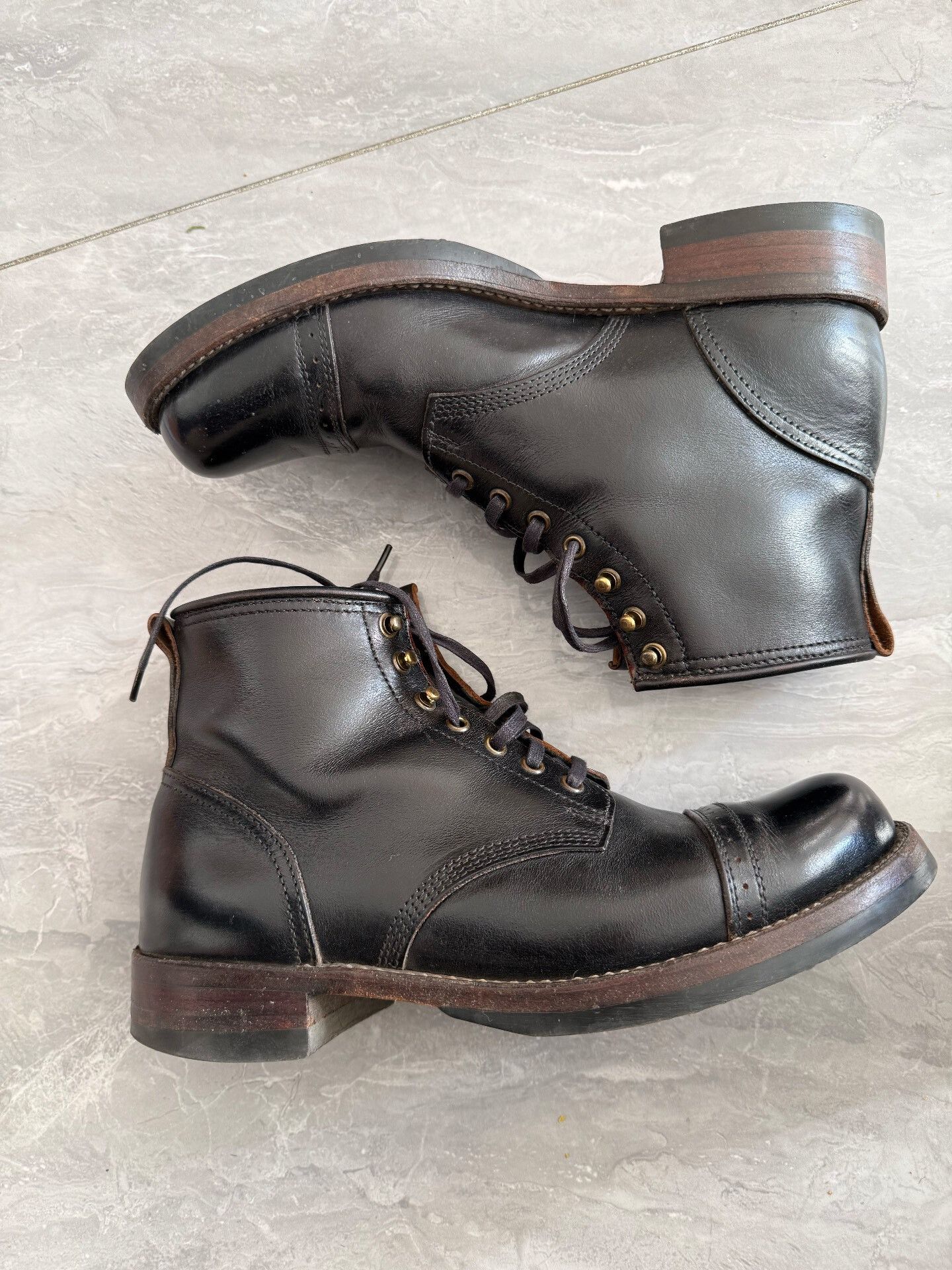 Julian Zigerli Julian Boots Horween CXL Black Size US 11 / EU 44 - 1 Thumbnail
