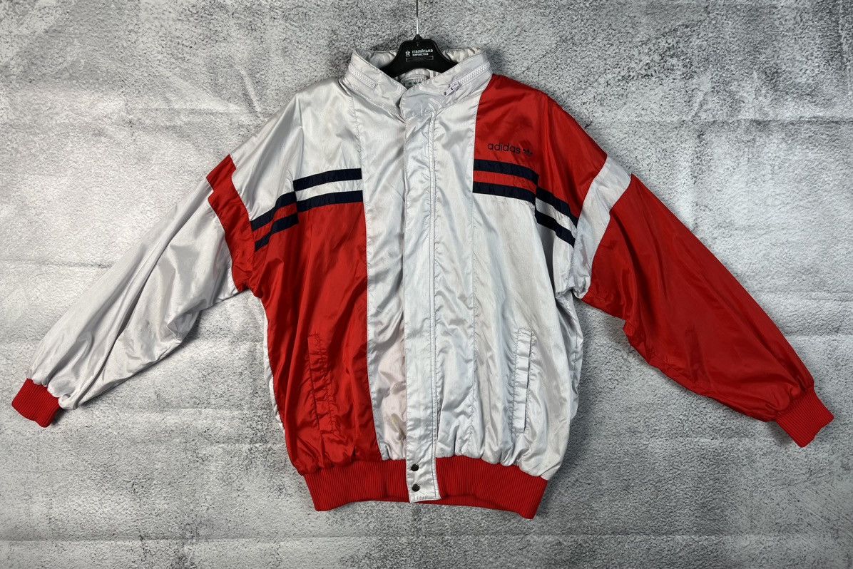 Adidas Vintage 90’s Adidas full zip track jacket Size US L / EU 52-54 / 3 - 2 Thumbnail