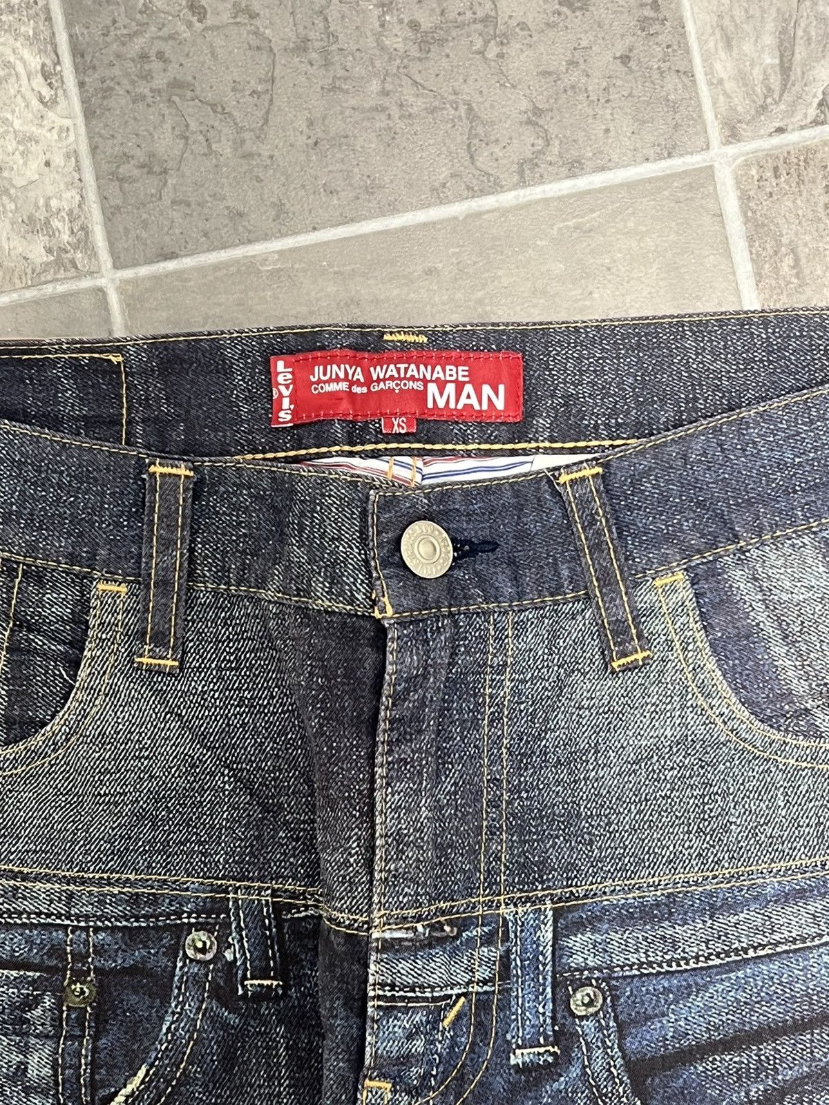Comme des Garcons × Junya Watanabe × Levi's Junya Watanabe x Levi’s Printed Denim Size US 30 / EU 46 - 3 Thumbnail
