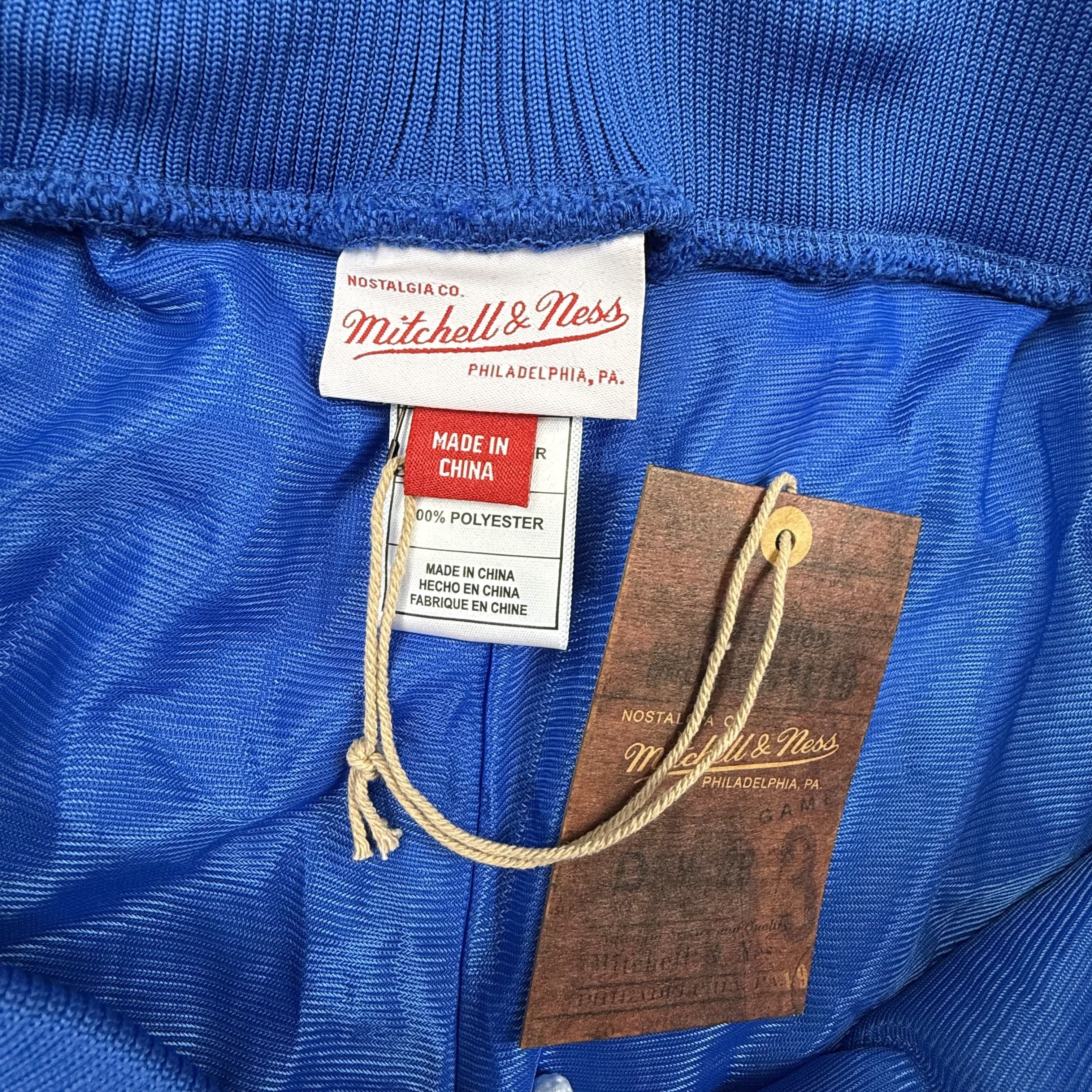 Mitchell & Ness Mitchell & Ness Mens Royal Blue Mesh Basketball Shorts 2XL Size US 44 / EU 60 - 2 Thumbnail