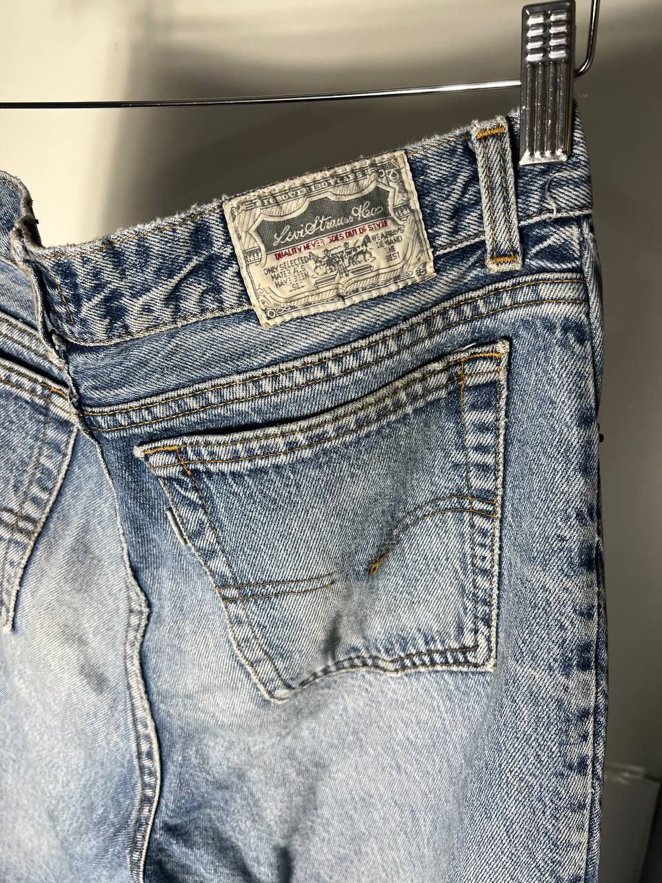 Levi's Made & Crafted VINTAGE LEVIS CLOTHING 737 DENIM RETRO JEANS CASUAL Y2K 90s Size US 34 / EU 50 - 13 Thumbnail