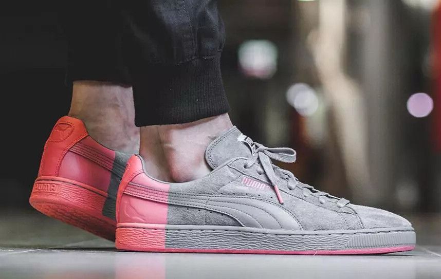 Puma Suede generous Grey Staple Pigeon