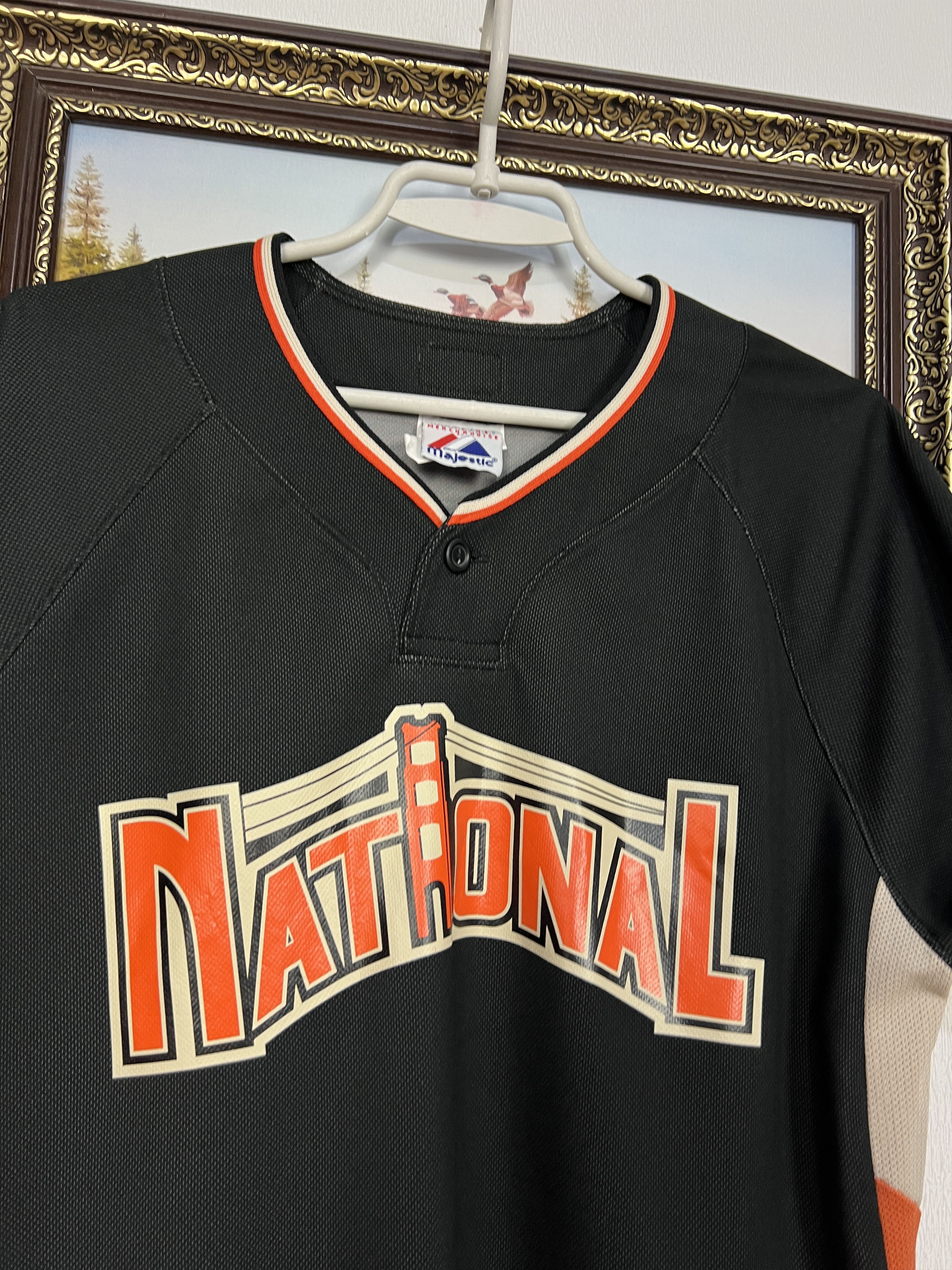 Majestic Majestic MLB All Star Game National League Jersey Rare Size US XL / EU 56 / 4 - 3 Thumbnail
