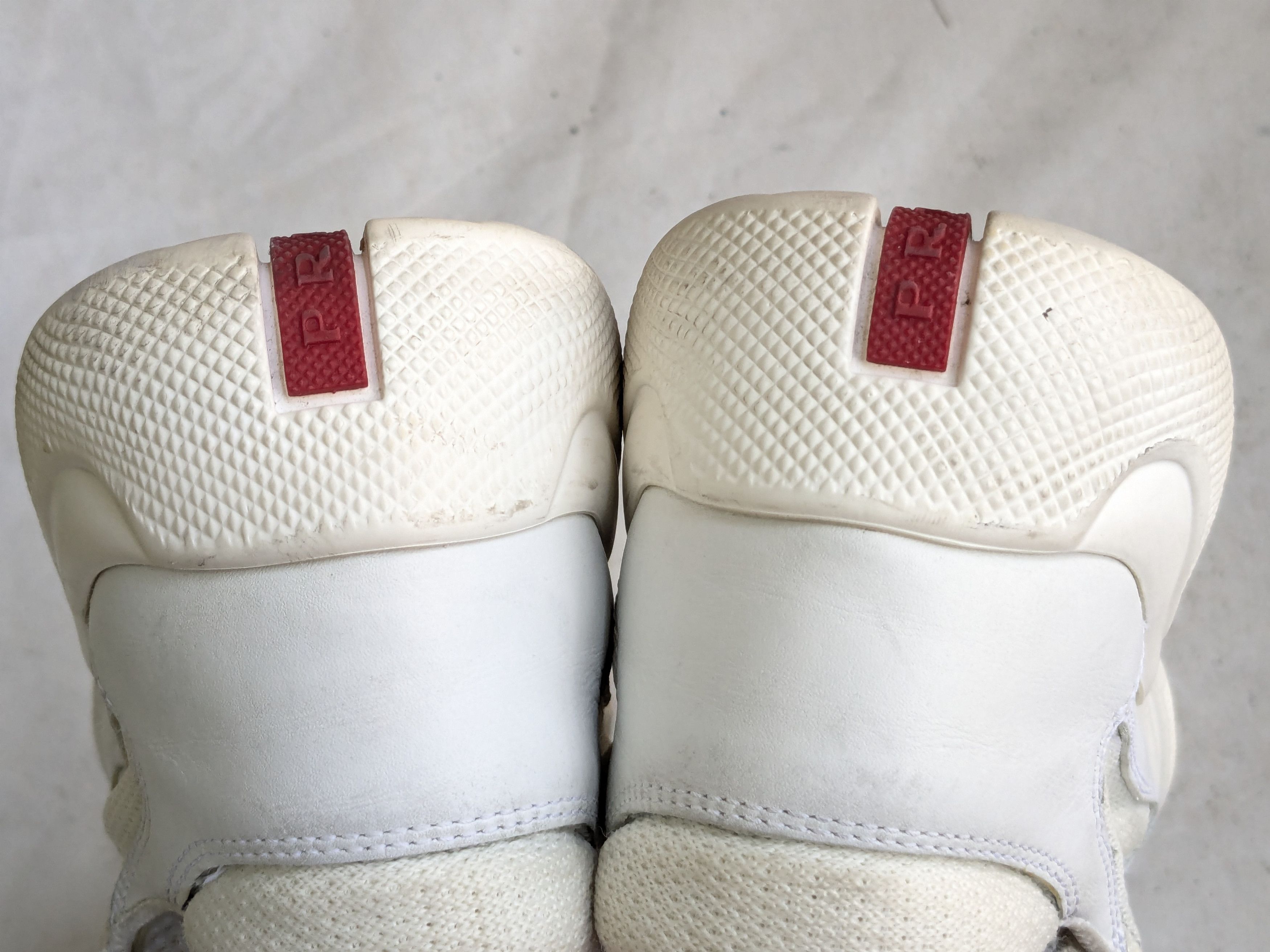 Prada Prada America's Cup White 8 Leather Low Top Size US 8 / EU 41 - 11 Thumbnail
