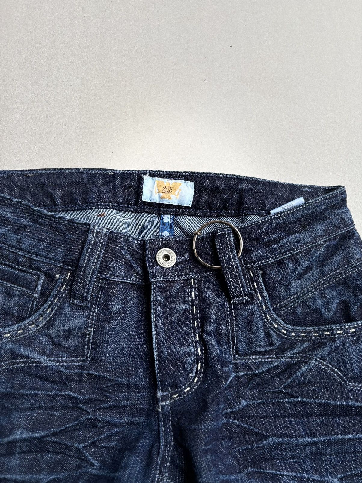 Japanese Brand Antik lace up flare jeans Size US 26 / EU 42 - 5 Thumbnail