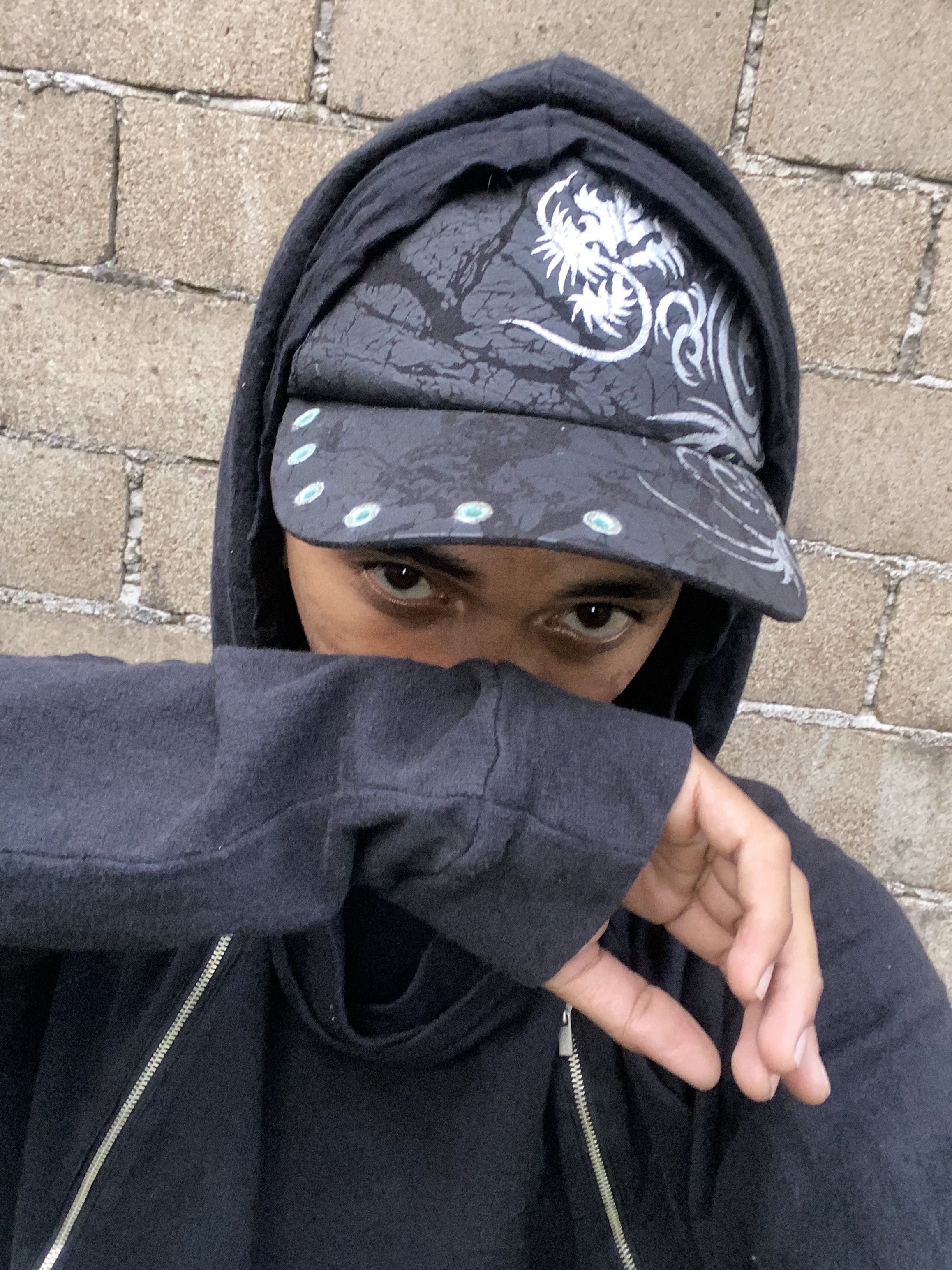Codes Combine Codes combine double layer multi zip hoodie lgb styled Size US L / EU 52-54 / 3 - 18 Thumbnail