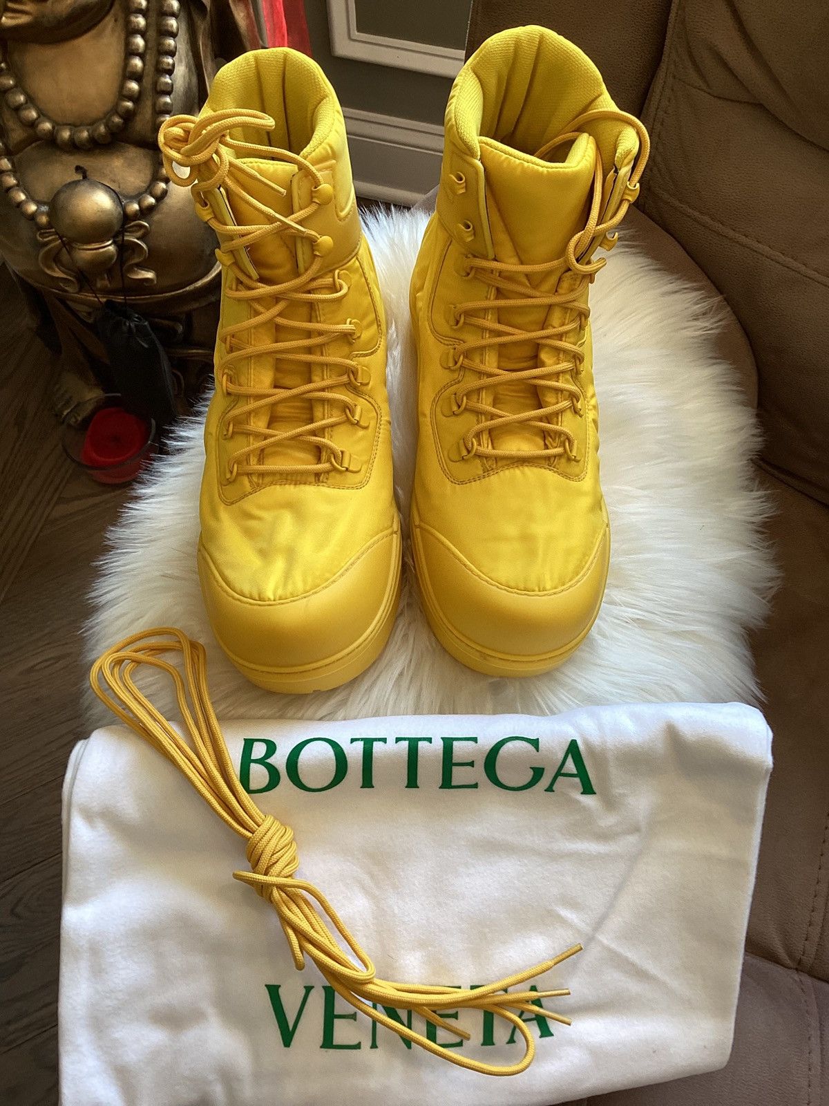 Bottega Veneta BOTTEGA VENETA THE PUDDLE BOMBER RUBBER BOOT Size US 9 / EU 42 - 2 Thumbnail