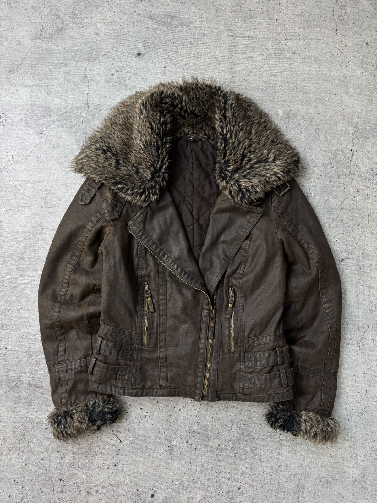 Hysteric Glamour CRAZY Y2K FUR JACKET if six was nine style Y2K Avant Garde 🇯🇵 Size US S / EU 44-46 / 1 - 4 Thumbnail
