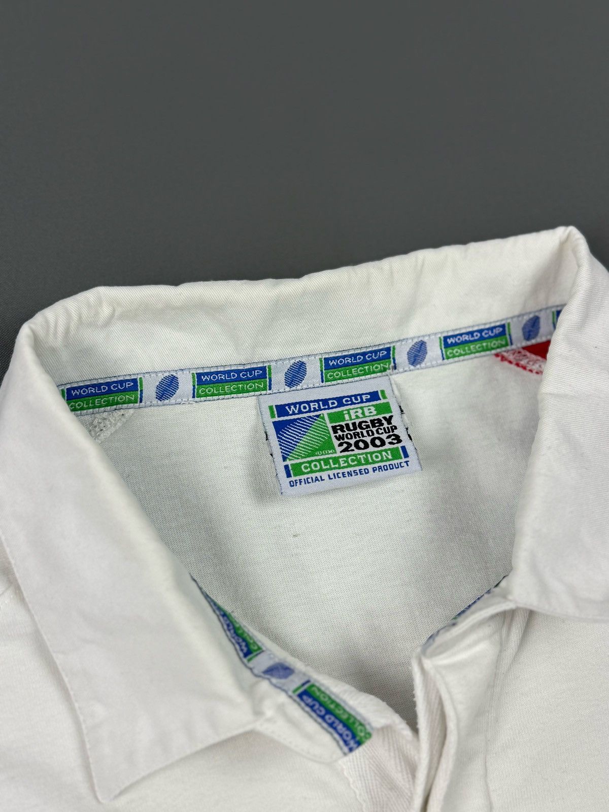 Vintage Vintage England World Cup 2003 Australia Rugby Polo Size US L / EU 52-54 / 3 - 9 Thumbnail