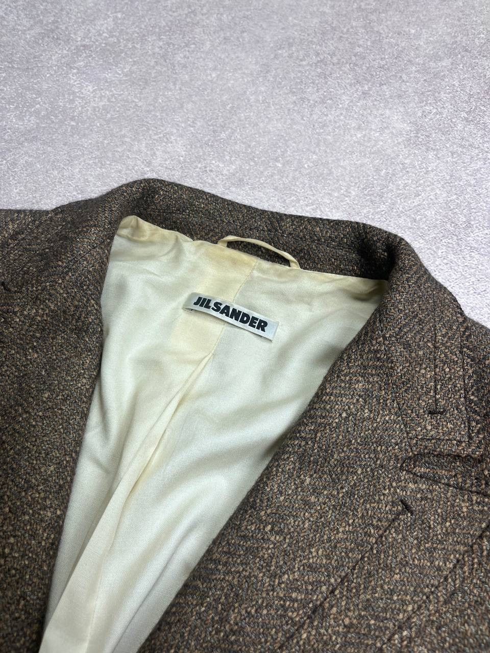Jil Sander Vintage Jil Sander Tweed Blazer Jacket 42 Size M / US 6-8 / IT 42-44 - 3 Thumbnail