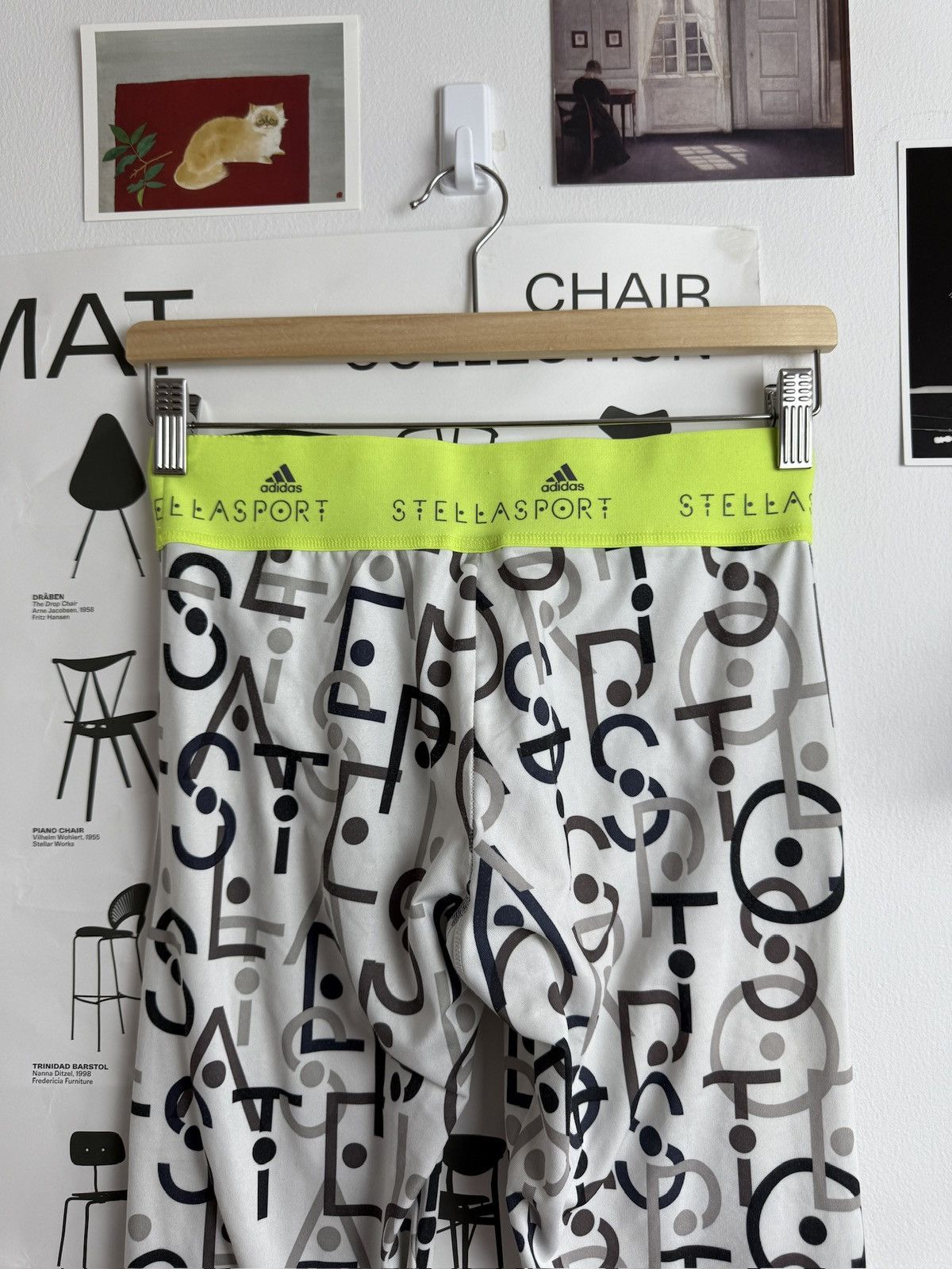 Adidas × Stella McCartney Adidas x Stella McCartney monogram leggings sportswear rare Size 27" / US 4 / IT 40 - 5 Thumbnail