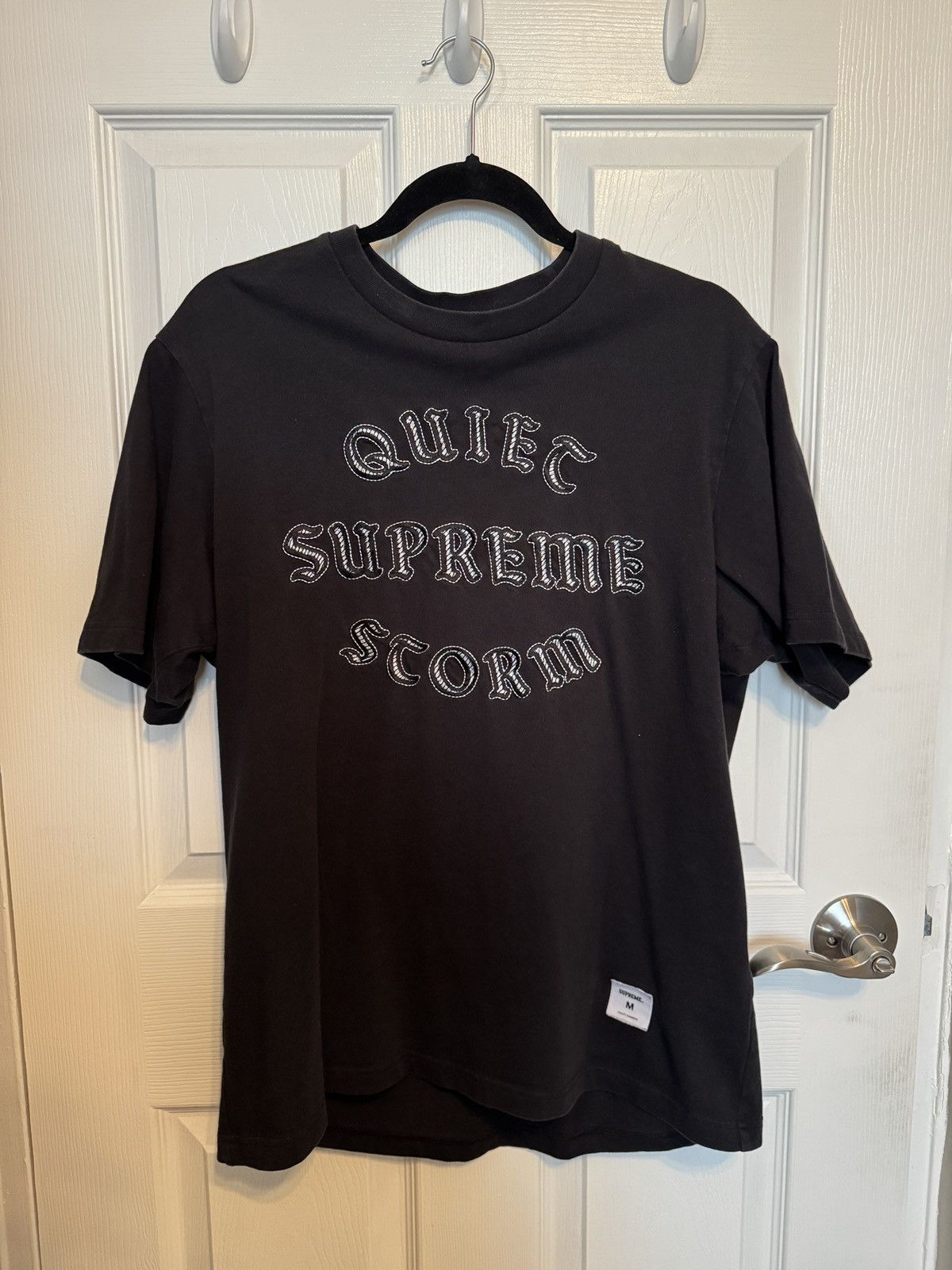 Supreme Supreme Quiet Storm Tee Size US M / EU 48-50 / 2 - 1 Thumbnail