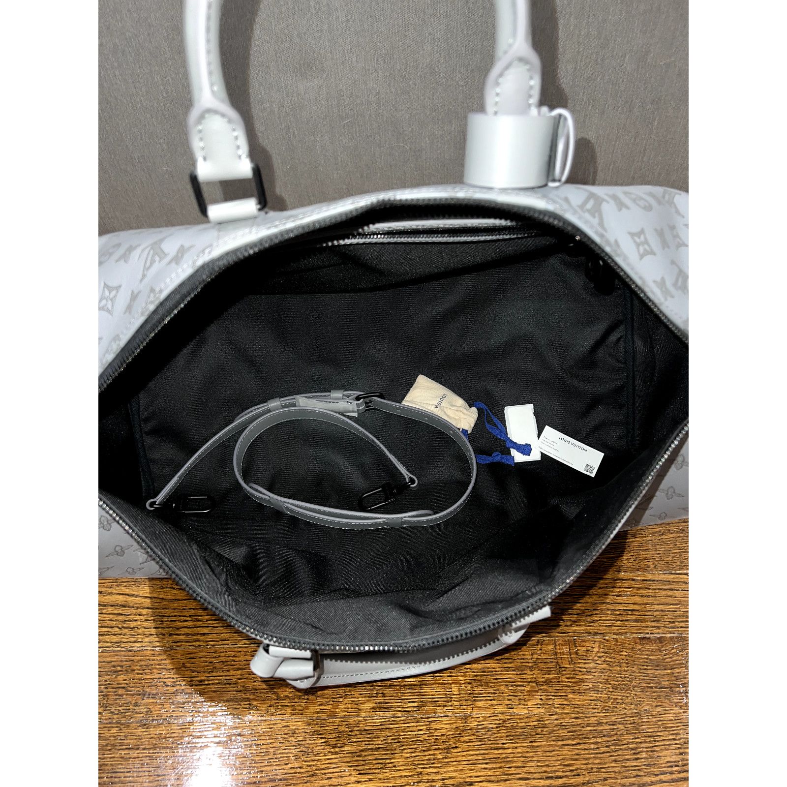 Louis Vuitton Louis Vuitton Keepall Bandouliere LV Weekend Travel Bag Size ONE SIZE - 10 Thumbnail