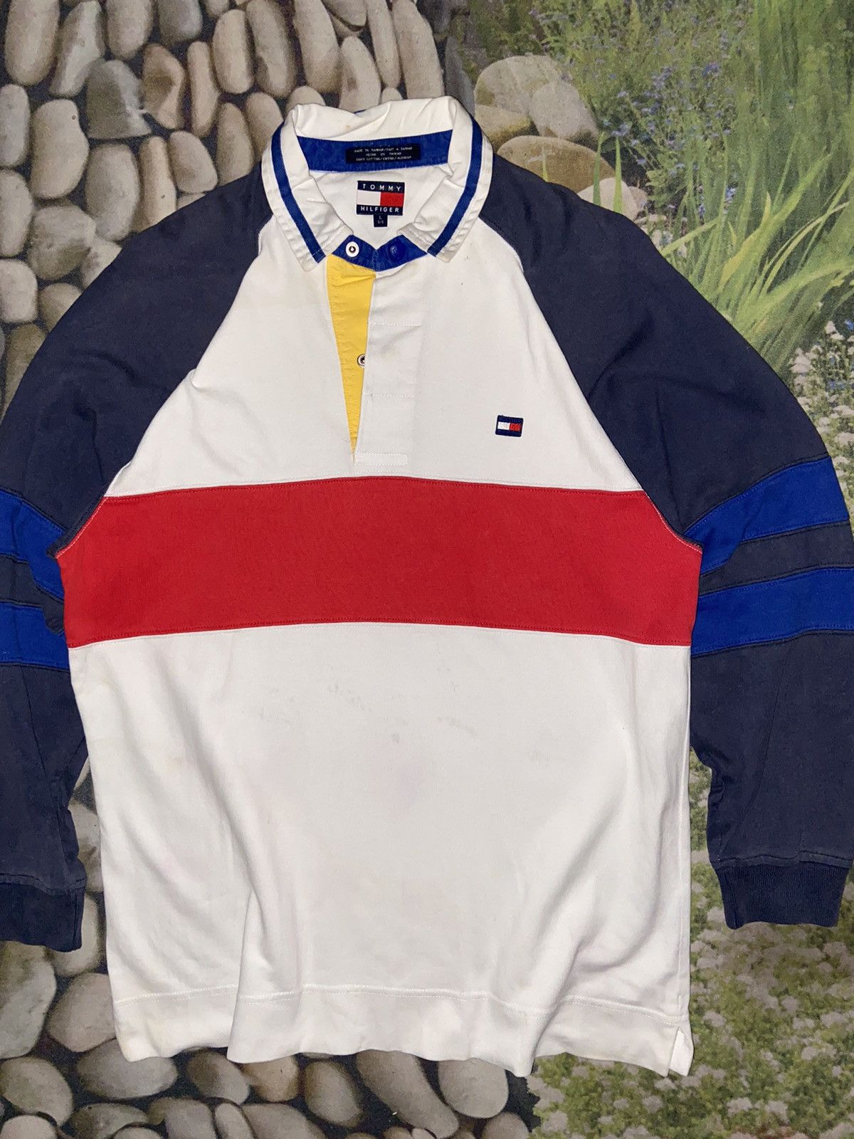 Tommy Hilfiger TOMMY HILFIGER POLO RUGBY TEE Size US L / EU 52-54 / 3 - 2 Thumbnail