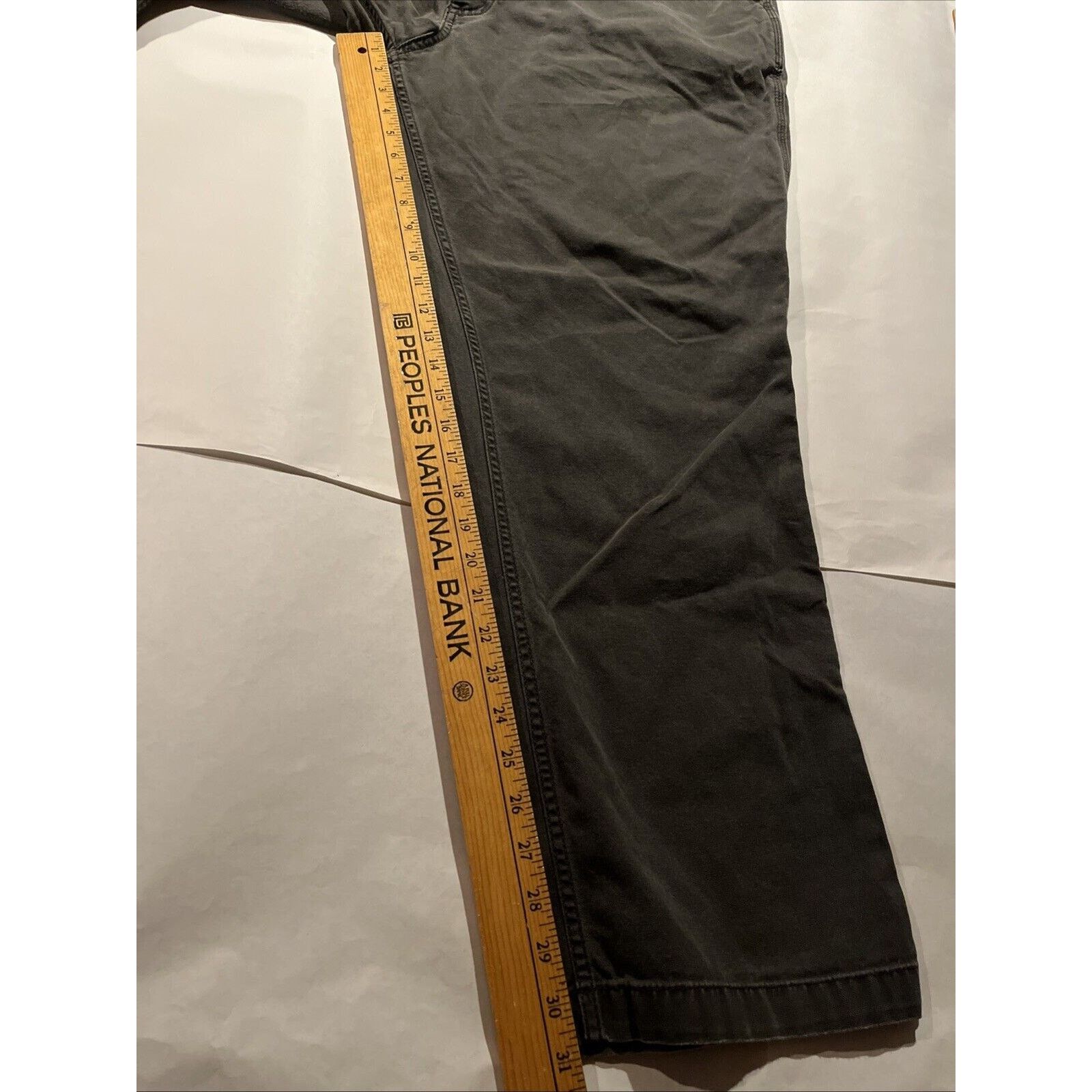 Carhartt Carhartt Men’s 42x31 Canvas Carpenter Workwear Gray Work Size US 42 / EU 58 - 6 Thumbnail