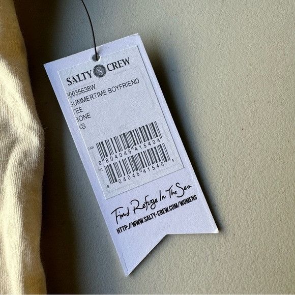 Designer New Salty Crew Women's Summertime Boyfriend Short Sleeve XS Size XS / US 0-2 / IT 36-38 - 8 Thumbnail