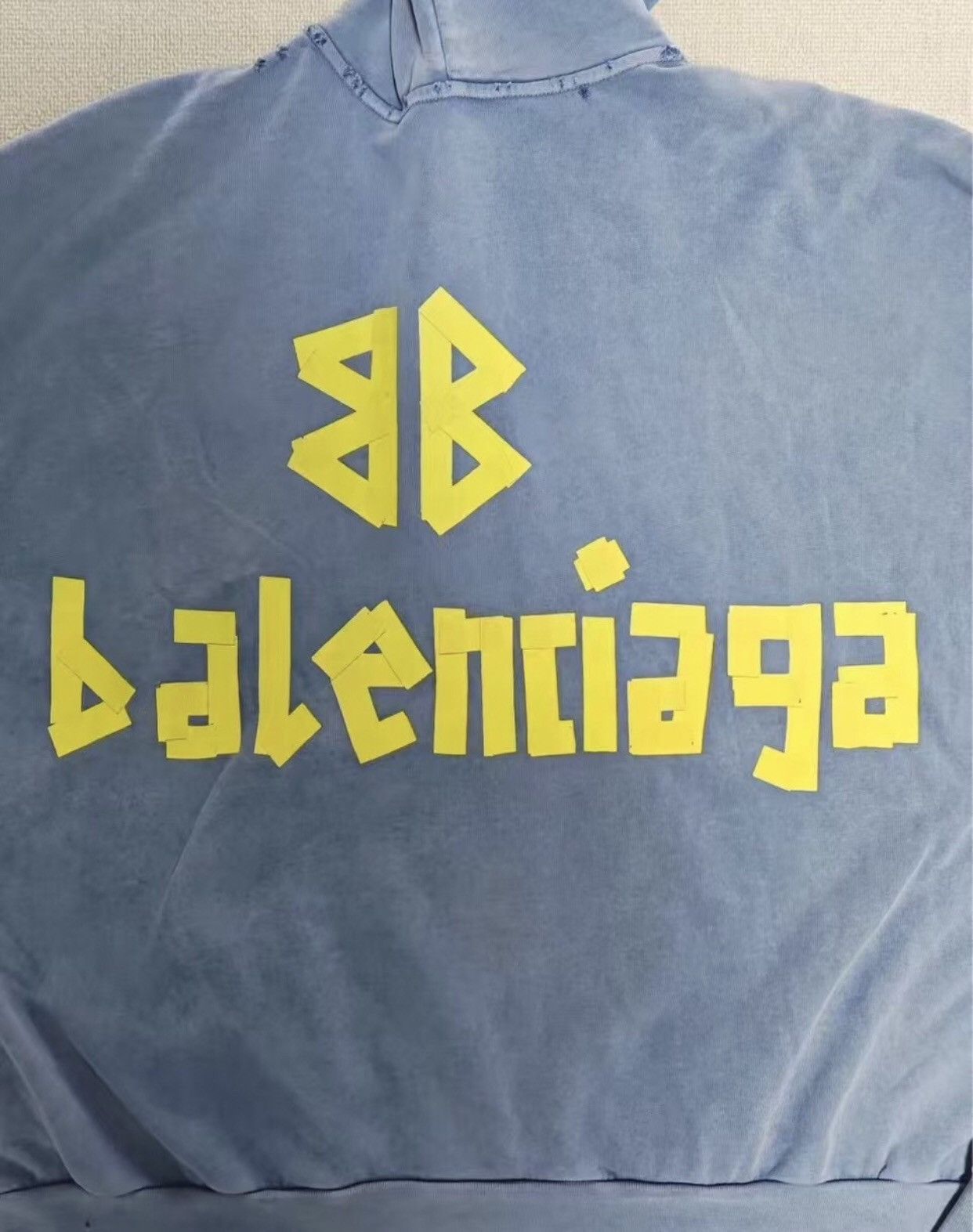 Balenciaga Balenciaga 24ss Haze Adhesive Hoodie Hoodie Sweatshirt Size US M / EU 48-50 / 2 - 3 Thumbnail