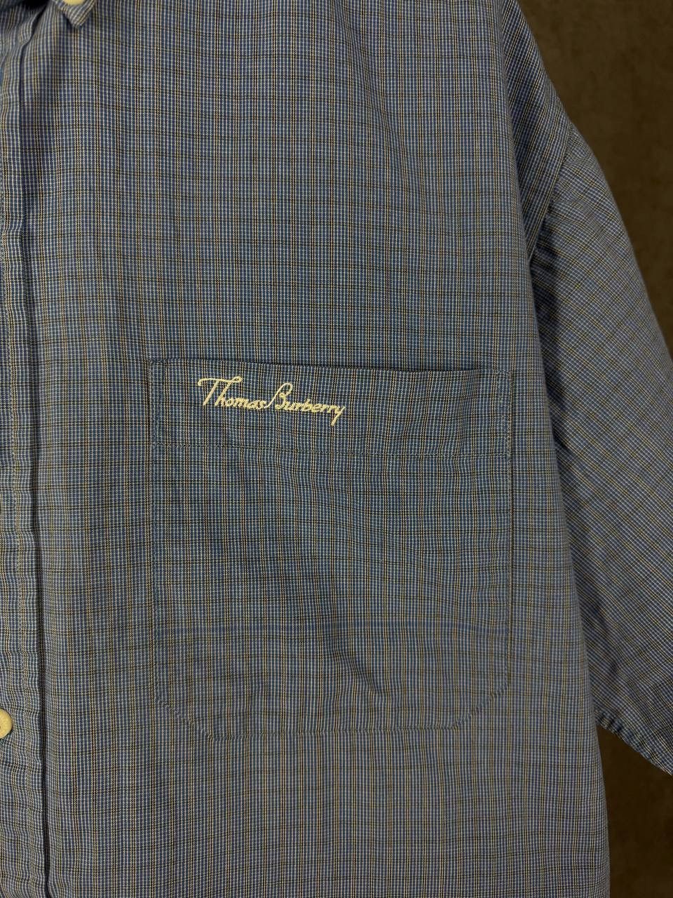 Burberry Thomas Burberry luxury designer vintage shirt Size US XXL / EU 58 / 5 - 3 Thumbnail