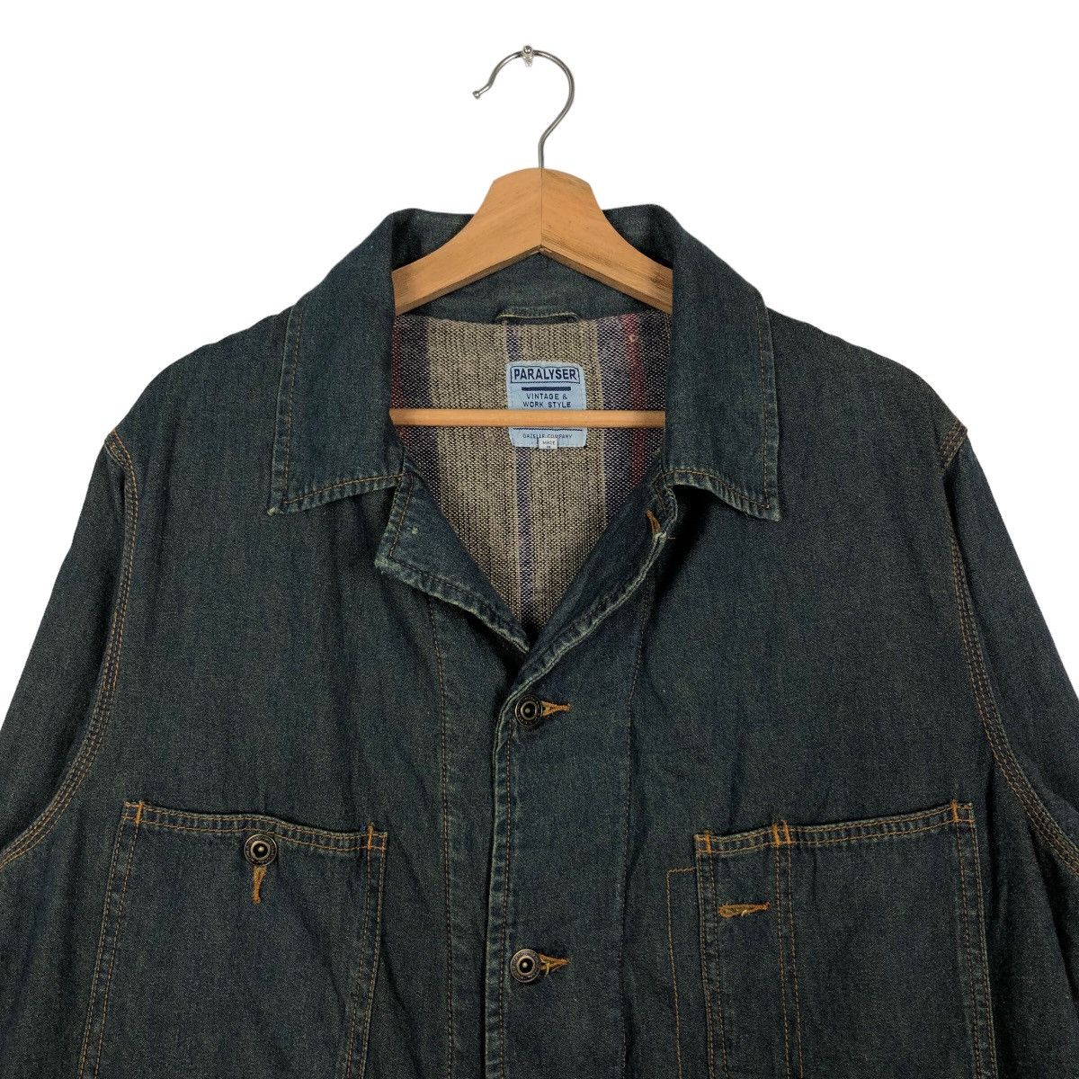 Issey Miyake 🔥90’s Chore Jacket Cargo Pocket Worker Paralyser Size US M / EU 48-50 / 2 - 3 Thumbnail