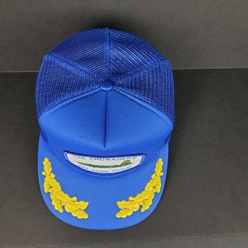 Other Vintage Mohr's The Crusader's 386 Bomb Group Blue Hat Size ONE SIZE - 5 Thumbnail